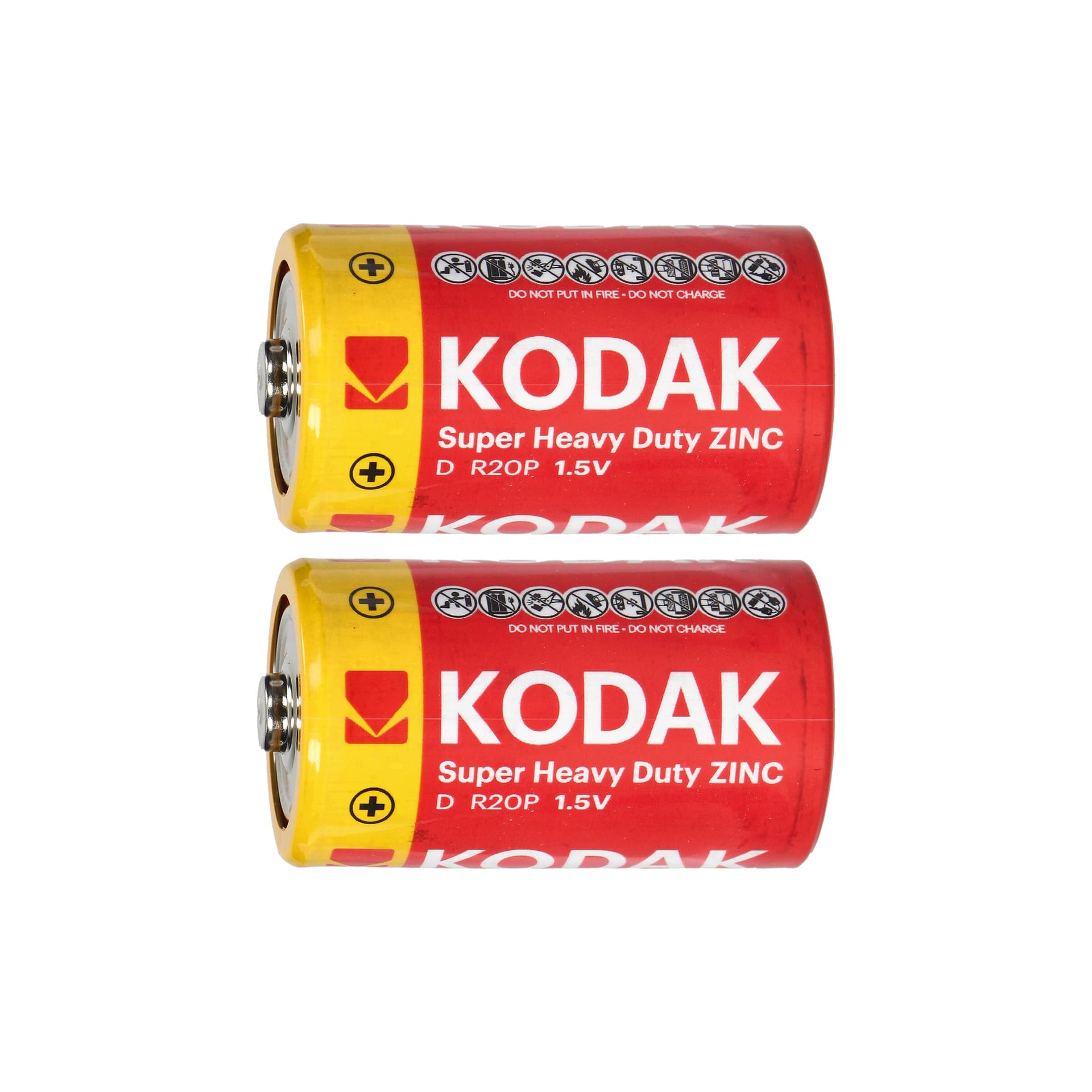 

Baterie Kodak ZINC Super Heavy Duty D LR20, 2szt. folia