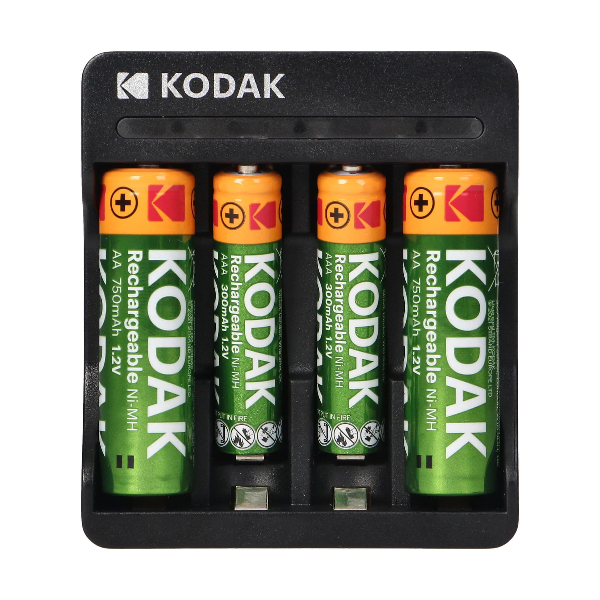 

Ładowarka Kodak USB charger, 2xAA i 2xAAA + 2 szt. akumulatorków AA 700mAh i 2 szt. Akumulatorków AAA 350mAh