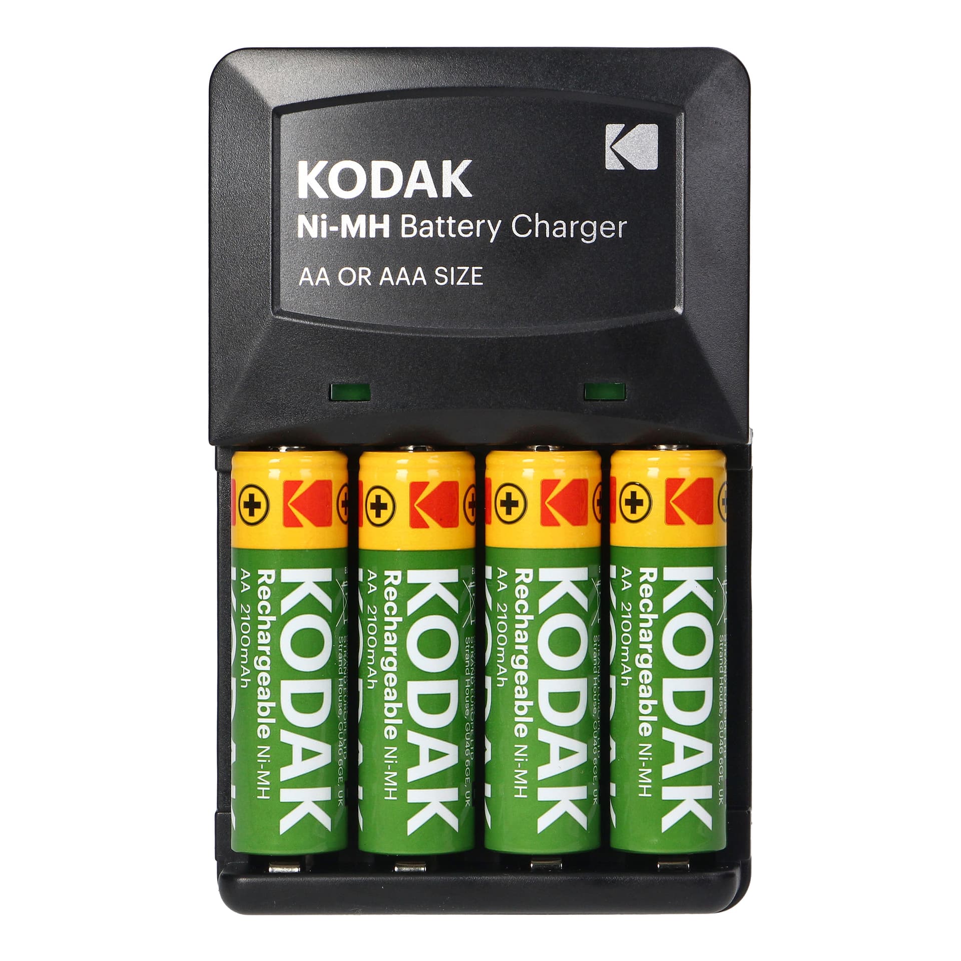 

Ładowarka Kodak K620, 4xAA lub AAA + 4 szt. akumulatorków AA 2100mAh
