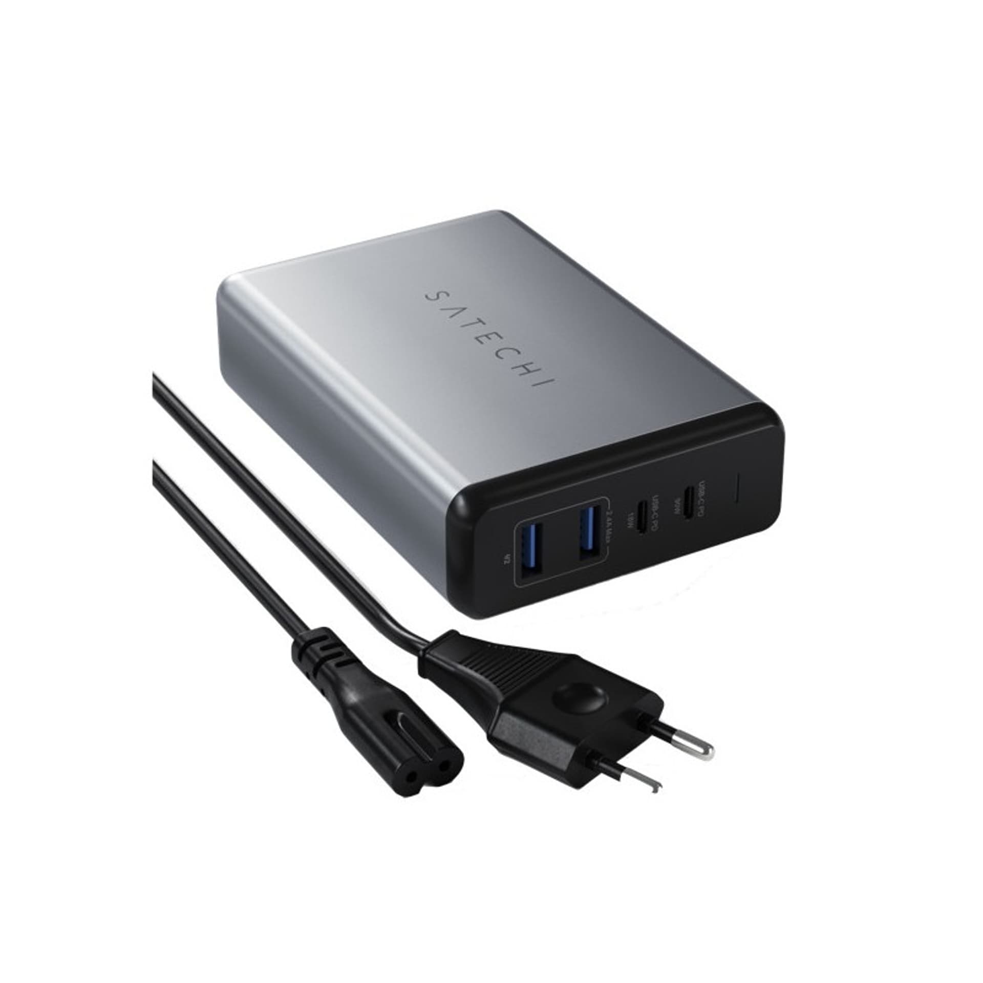 

Satechi Desktop 108W Pro - ładowarka sieciowa (2x USB-C PD 90W/18W, 2X USB-A total 12W)