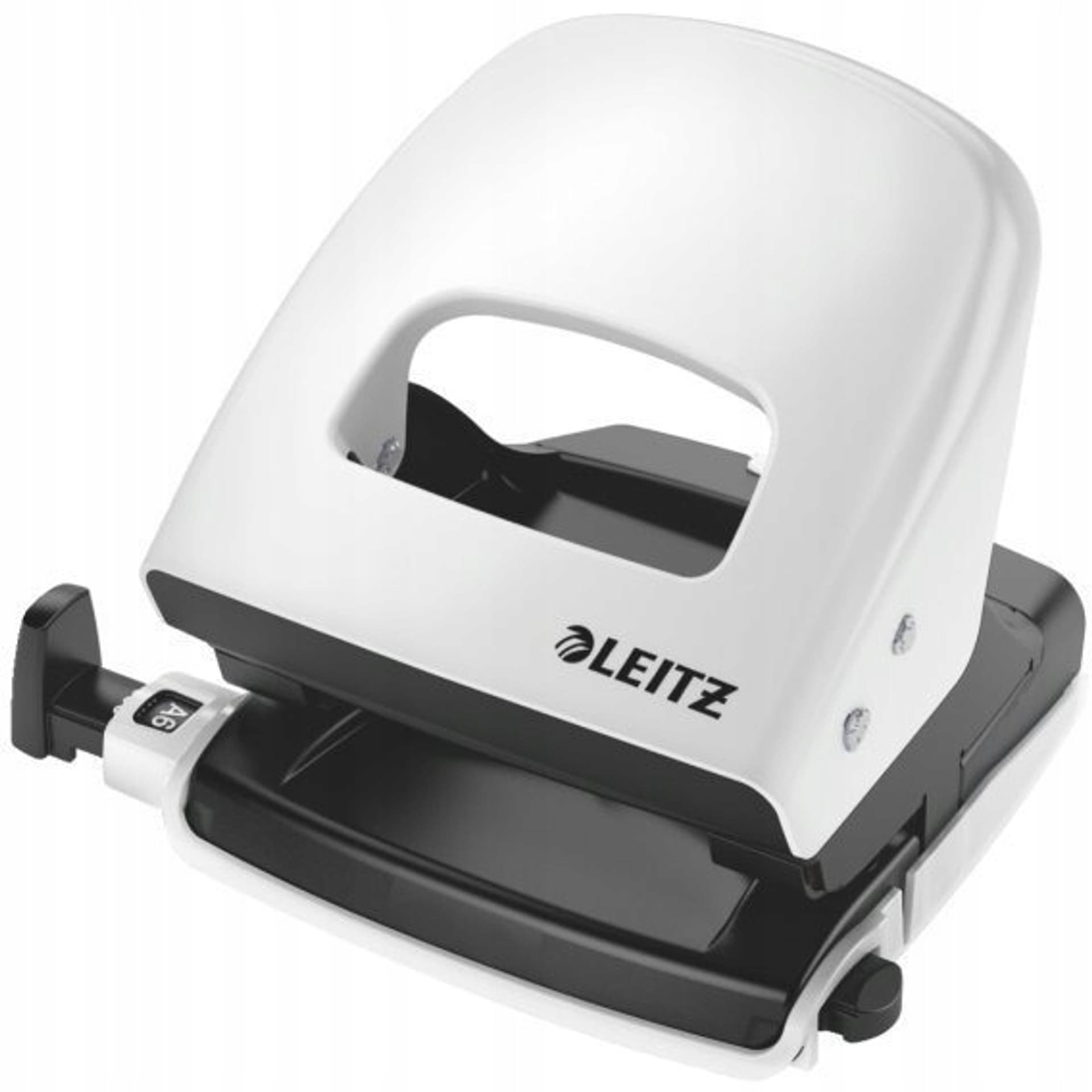 

Dziurkacz 5008 LEITZ WOW metaliczny biały perłowy 30 kartek 10 lat gwarancji 50081001