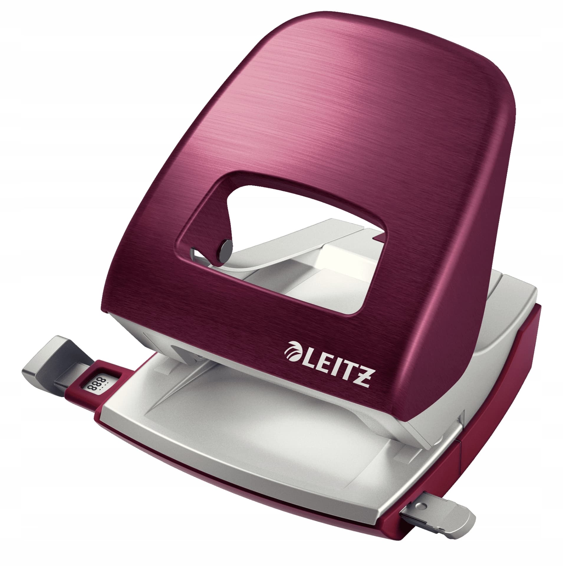 

Dziurkacz LEITZ STYLE 50060028 ciemno czerwony 30 kartek