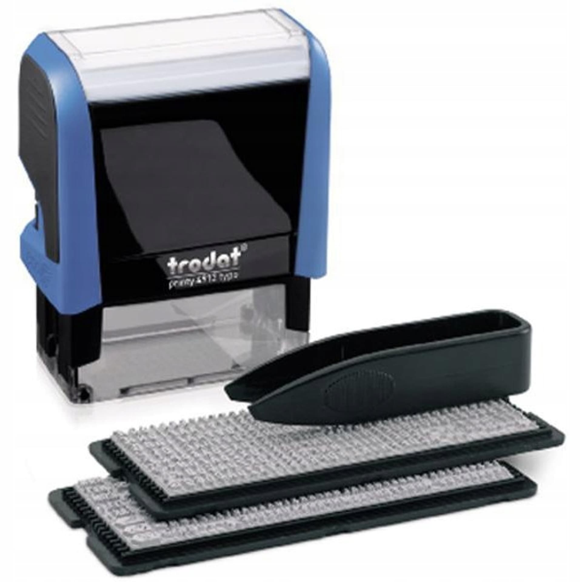 

Drukarenka 4912 47x18 PRINTY 4 linie, czcionki 3mm i 4mm TRODAT
