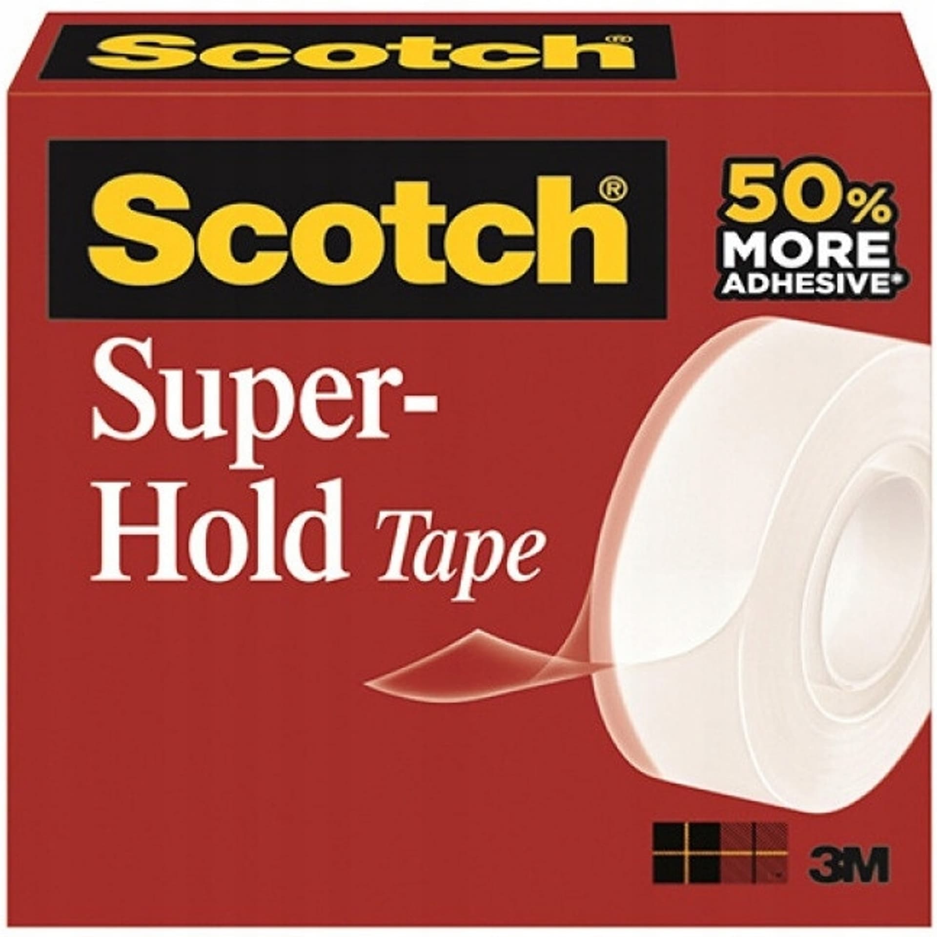 

Taśma klejąca Super-Hold, super mocna, 19mm x 25,4m Scotch 3M-70007044236