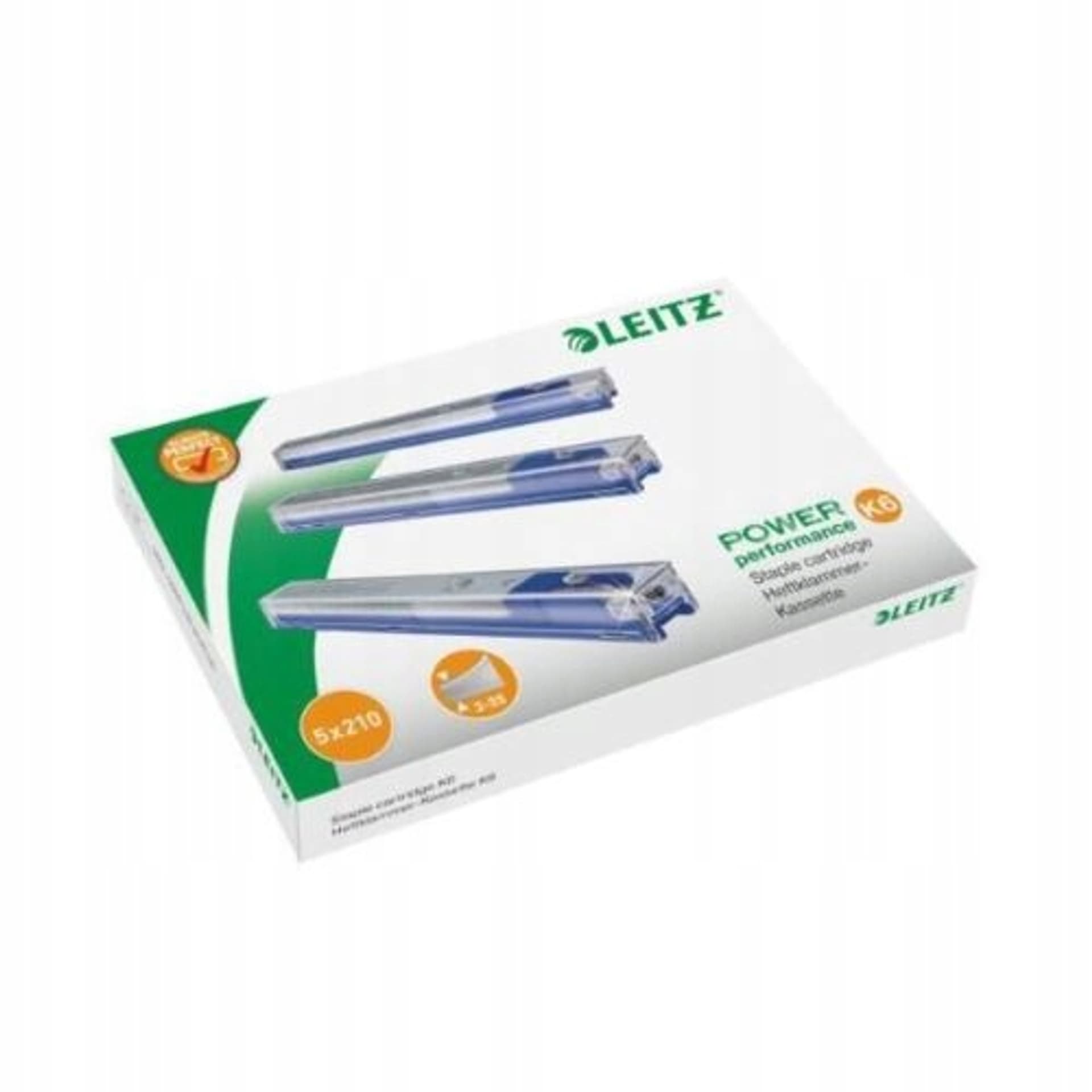 

Zszywki K6 do zszywacza kasetowego 5551 i 5550 26/6 LEITZ 55910000