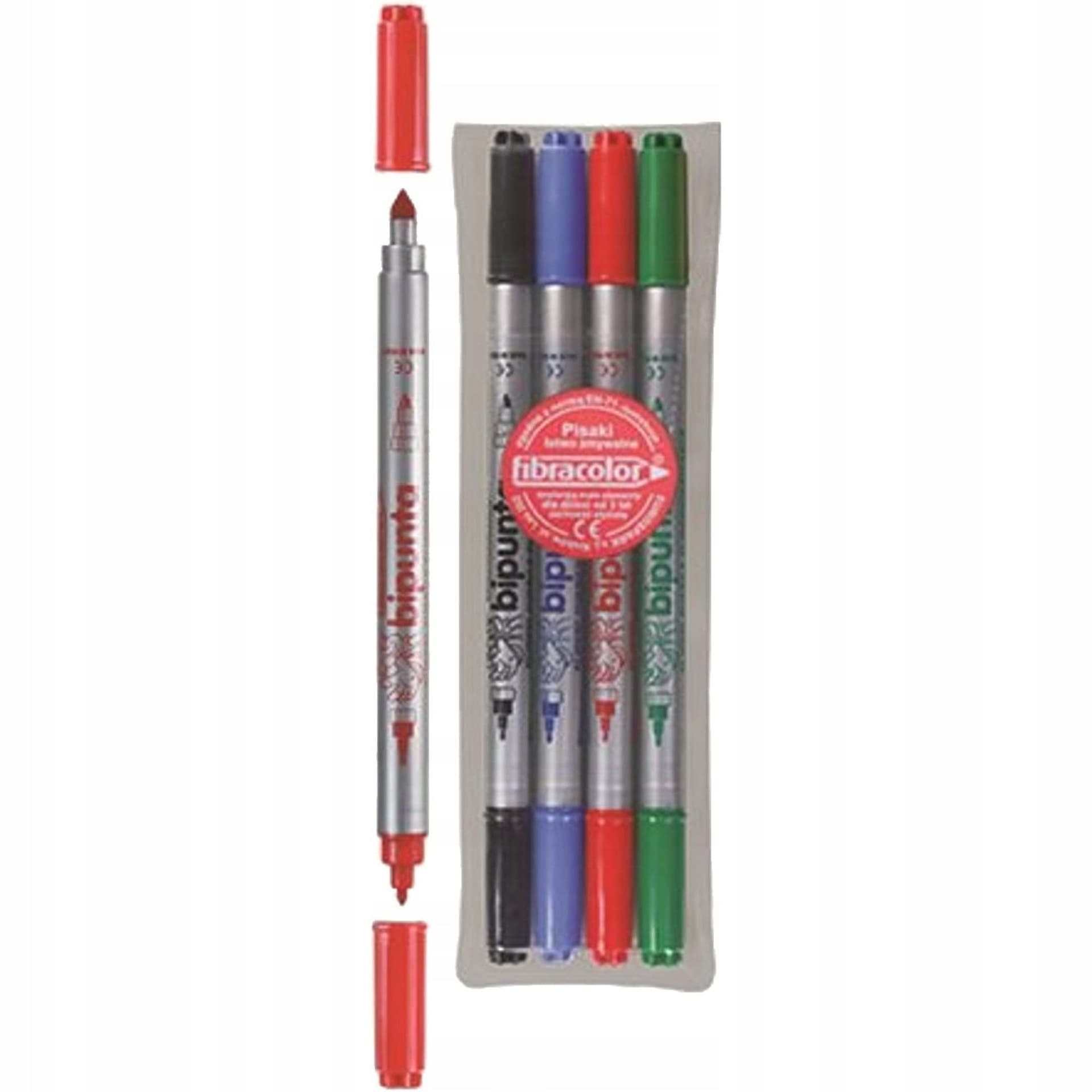 

Flamastry DOUBLE POINT 4szt. FIBRACOLOR 584SW EUROSPARK