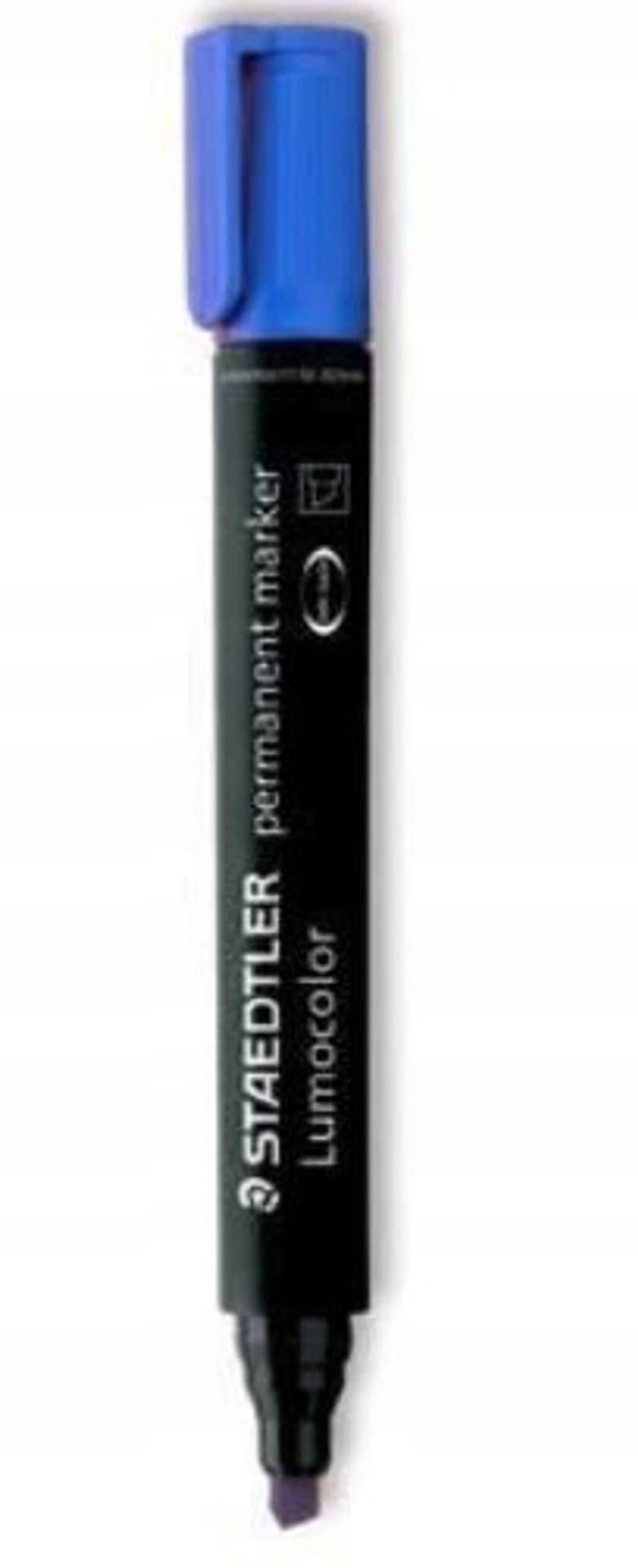 

Marker 350-3 niebieski STAEDTLER LUMOCOLOR permamentny ścięty