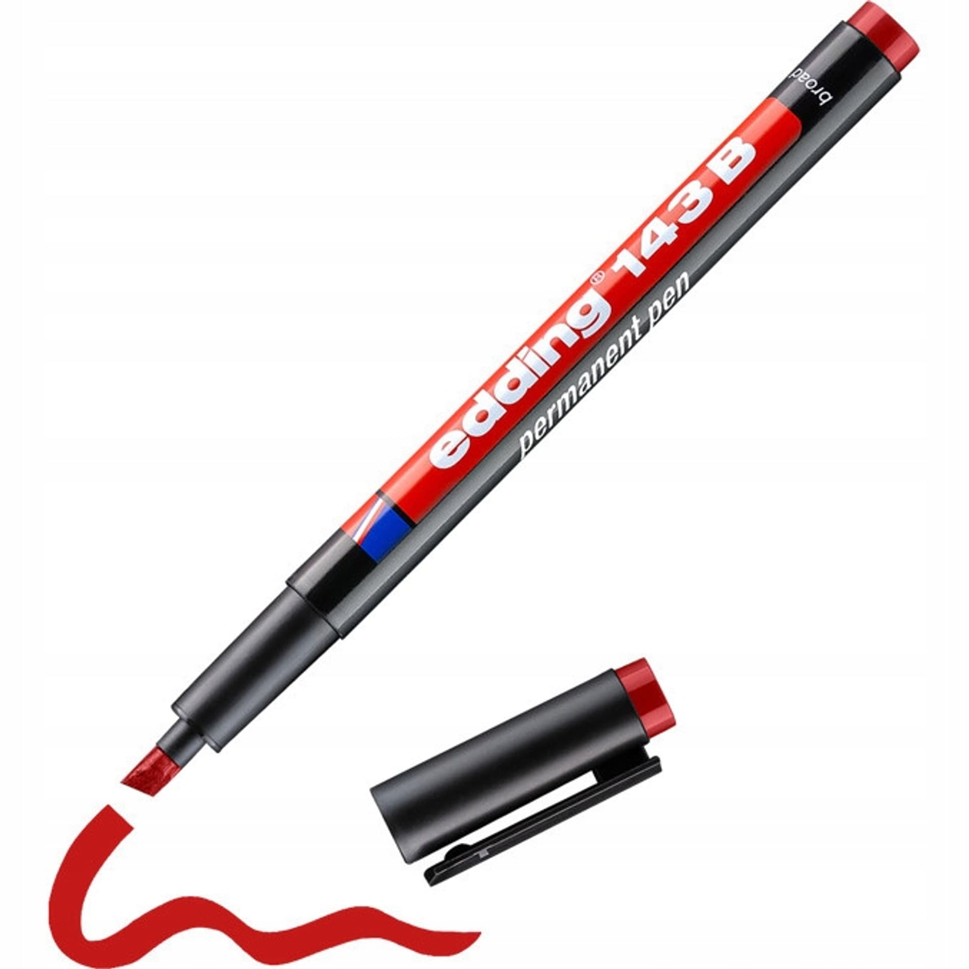 

Marker niezmywalny do folii 1-3mm czerwony 143B/002/CZ ED EDDING