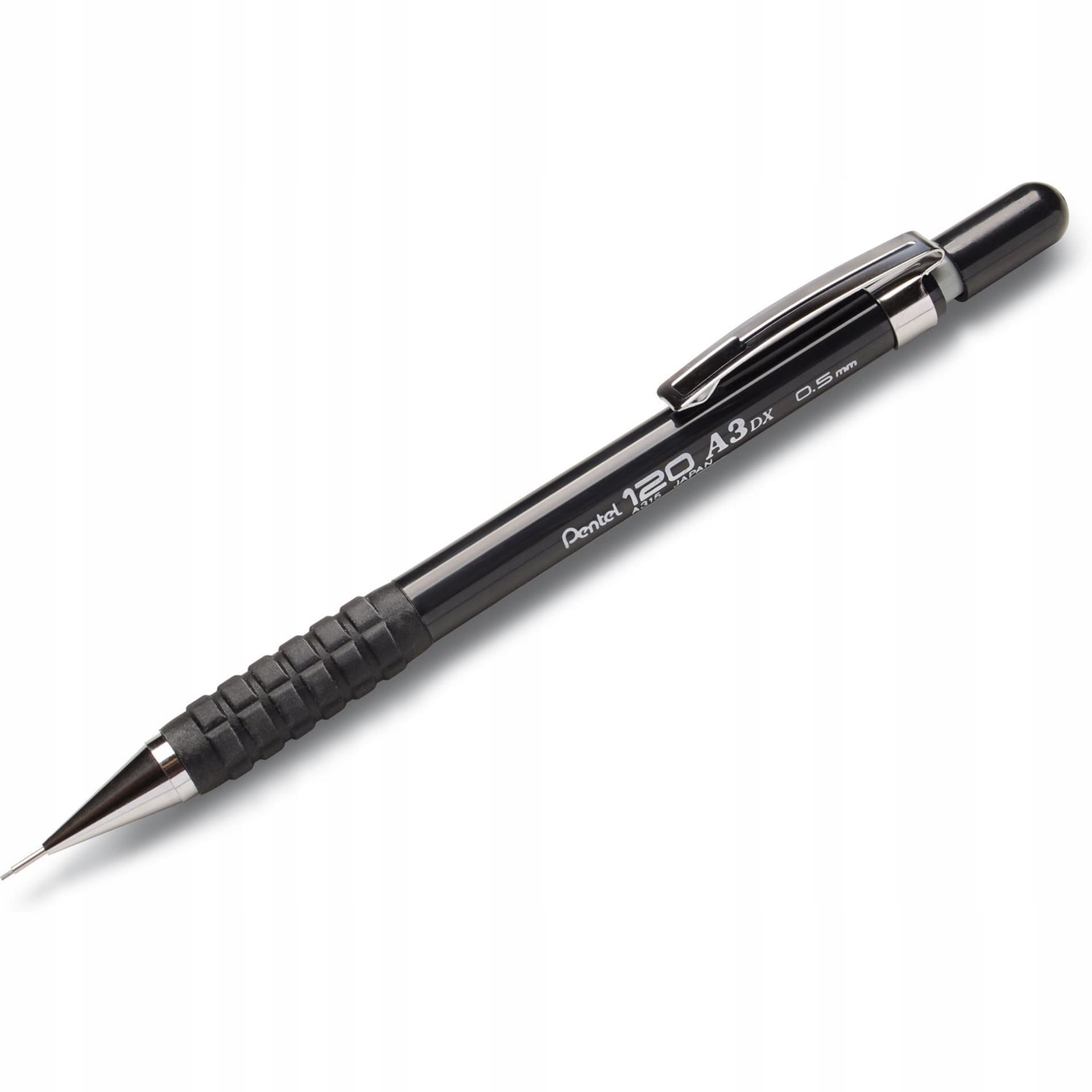 

Ołówek automatyczny 0.5mm czarna obudowa A315-AX PENTEL