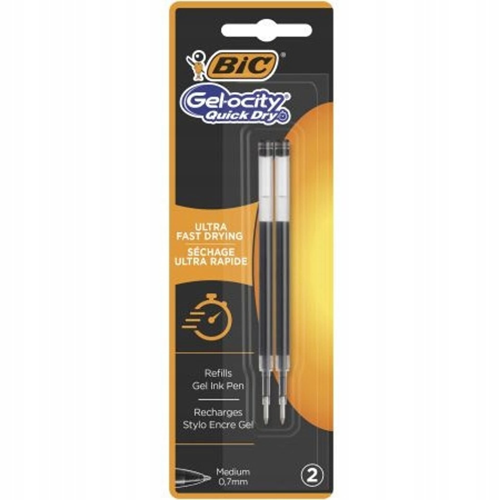 

Wkład GEL QUICKDRY czarny blister (2) 967263 BIC, 2) 967263 bi