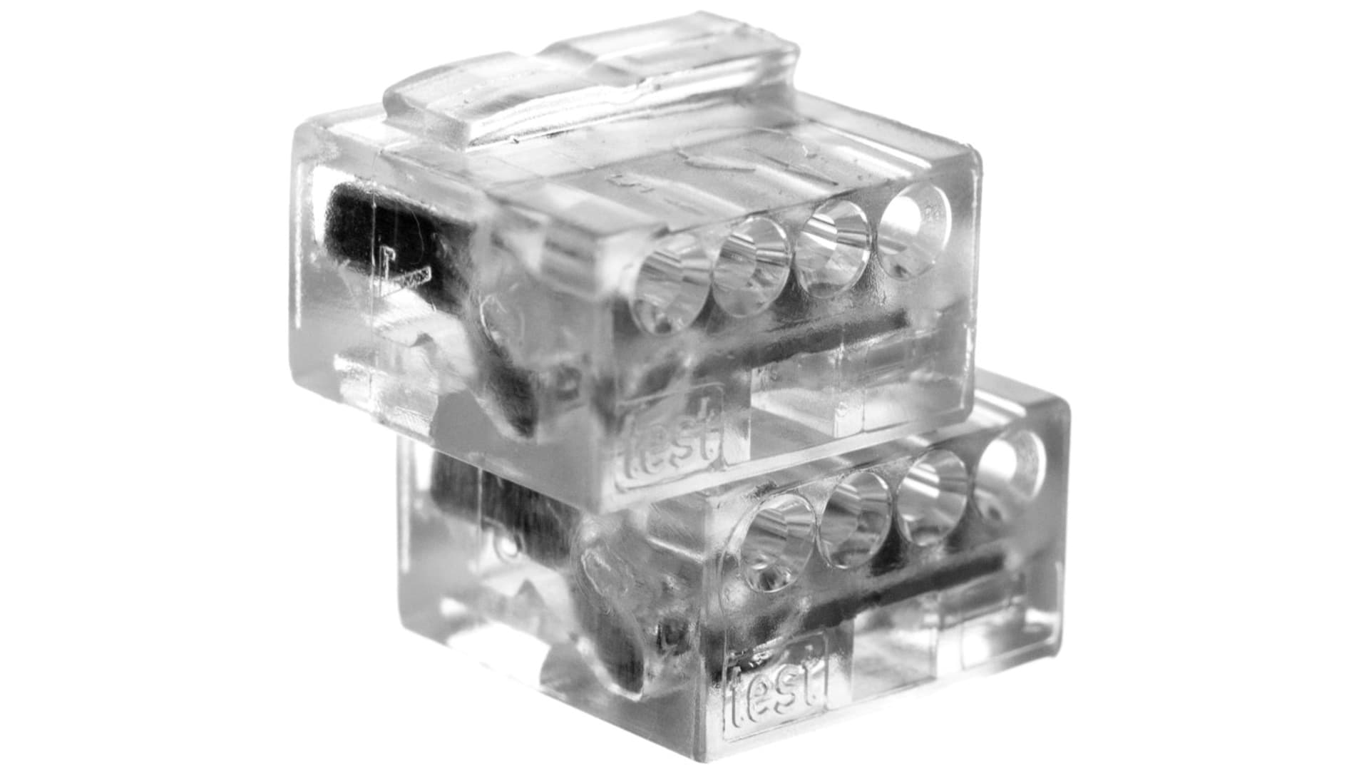 

Złączka do puszek instalacyjnych MIKRO 4-przewodowa przeźroczysta 243-144 /100szt./