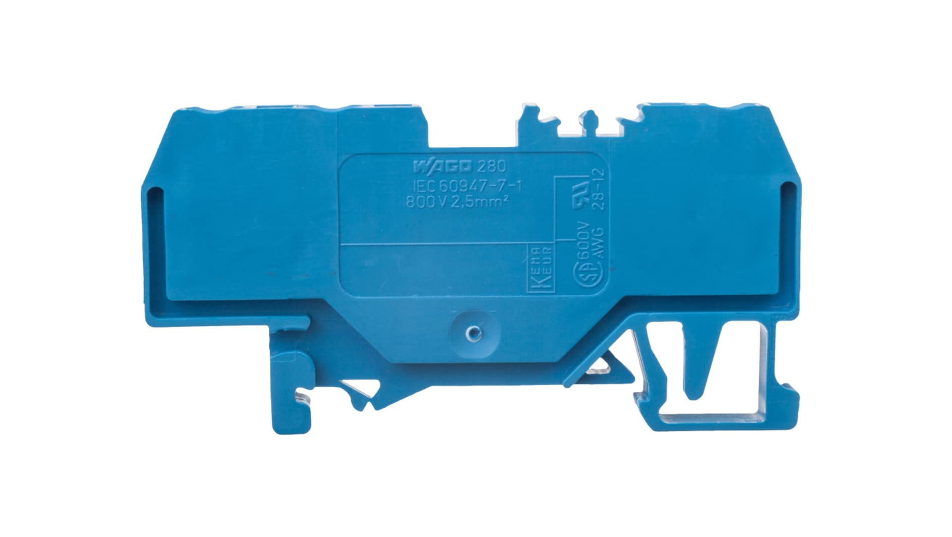 

Złączka szynowa 3-przewodowa 2,5mm2 niebieska 280-684