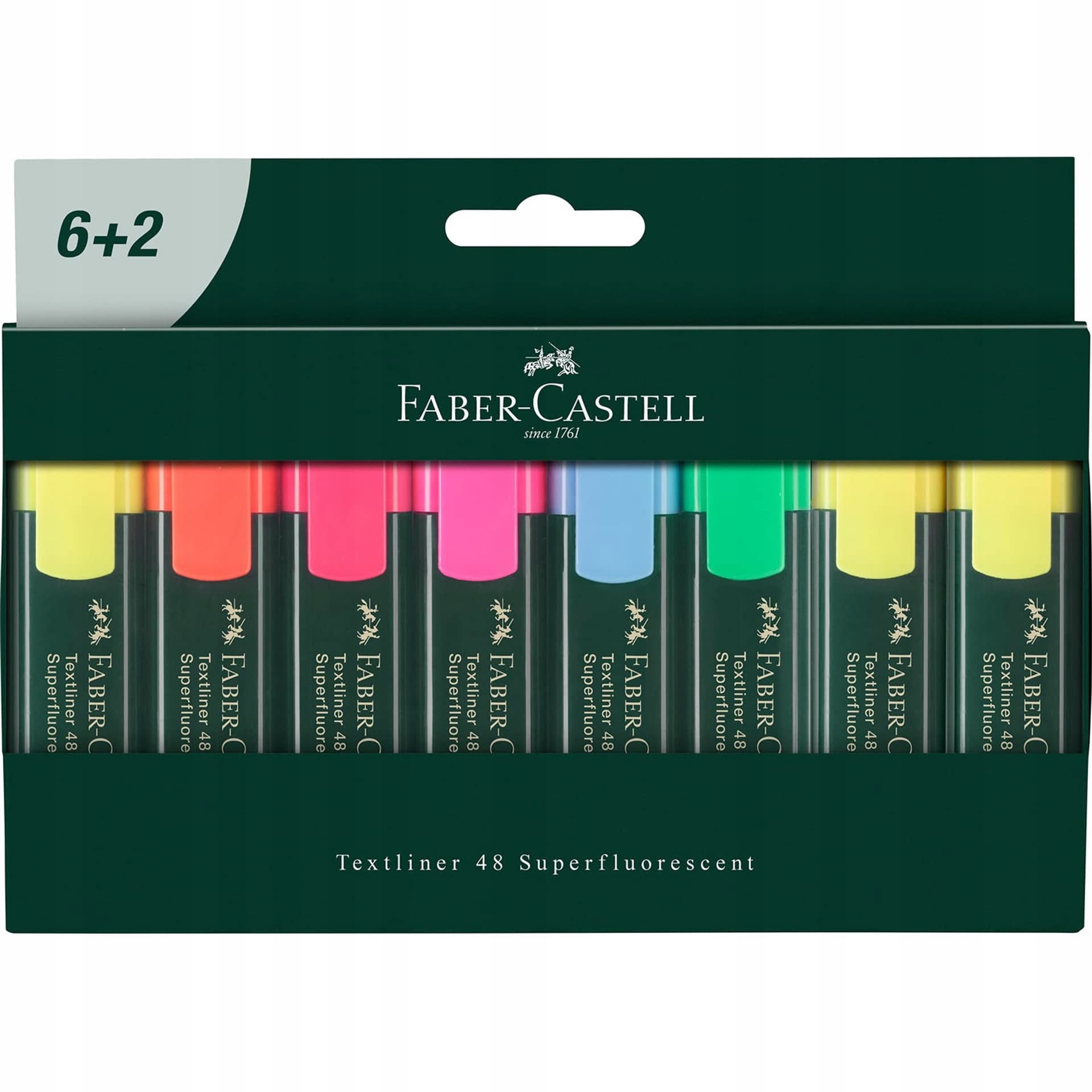 

Zakreślacz 48 etui 8szt. 6+2 FC254863