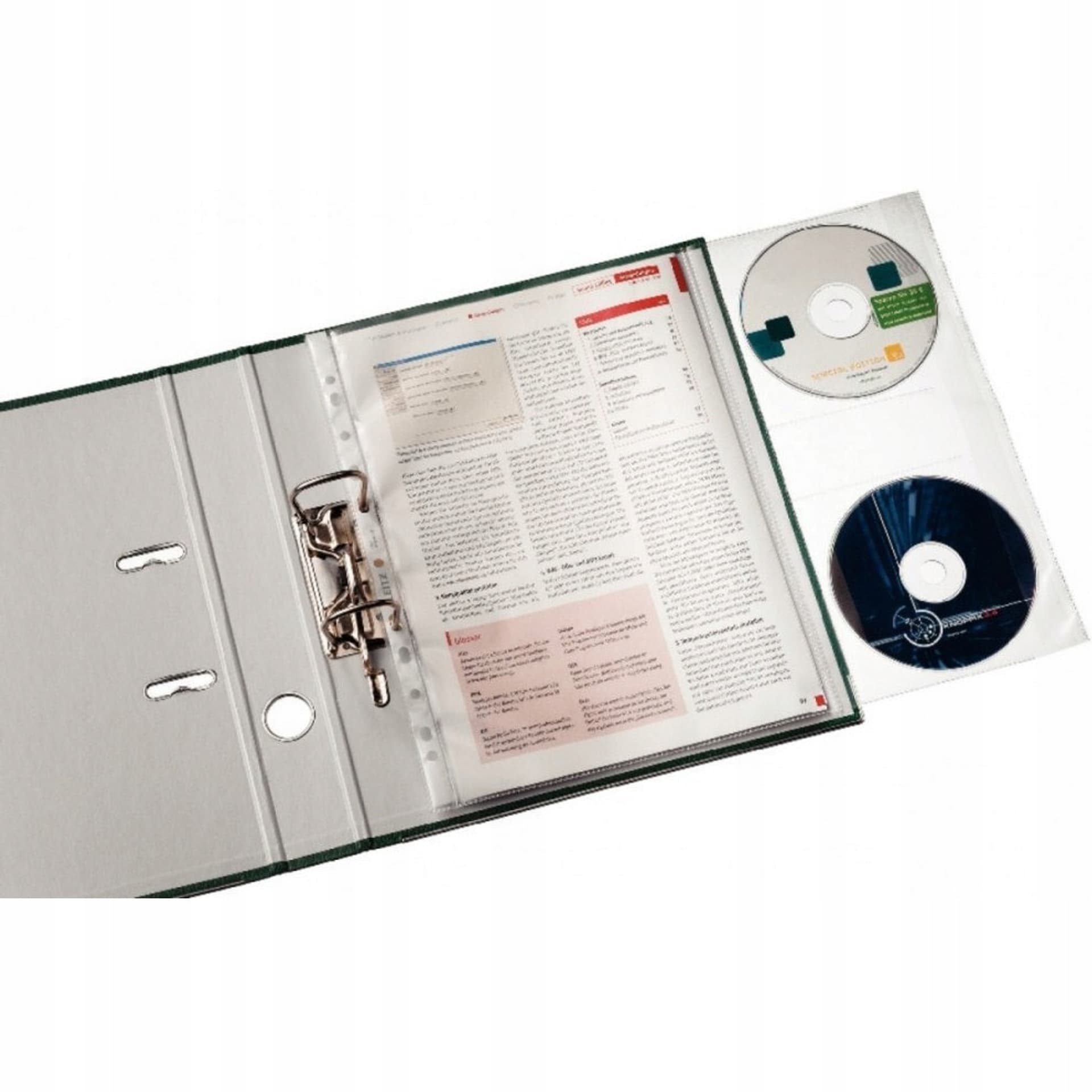 

Koszulki na dokumenty i CD (5szt) LEITZ Combo 47613103, 5szt) leitz combo 4761310