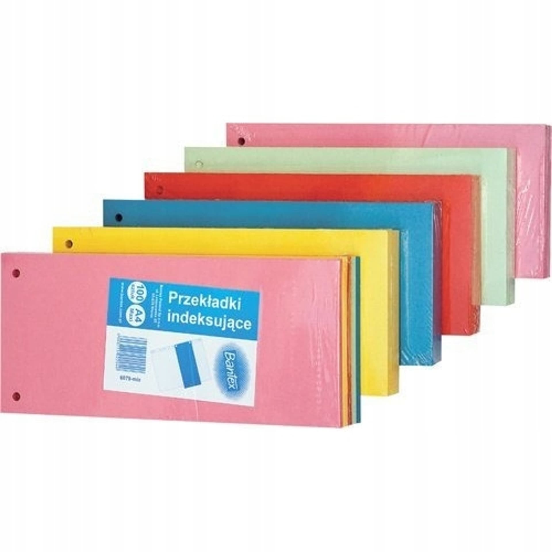 

Przekładki 1/3 A4 mix kolorów (5x20szt.) 100553887 ELBA, 5x20szt.) 100553887 elb