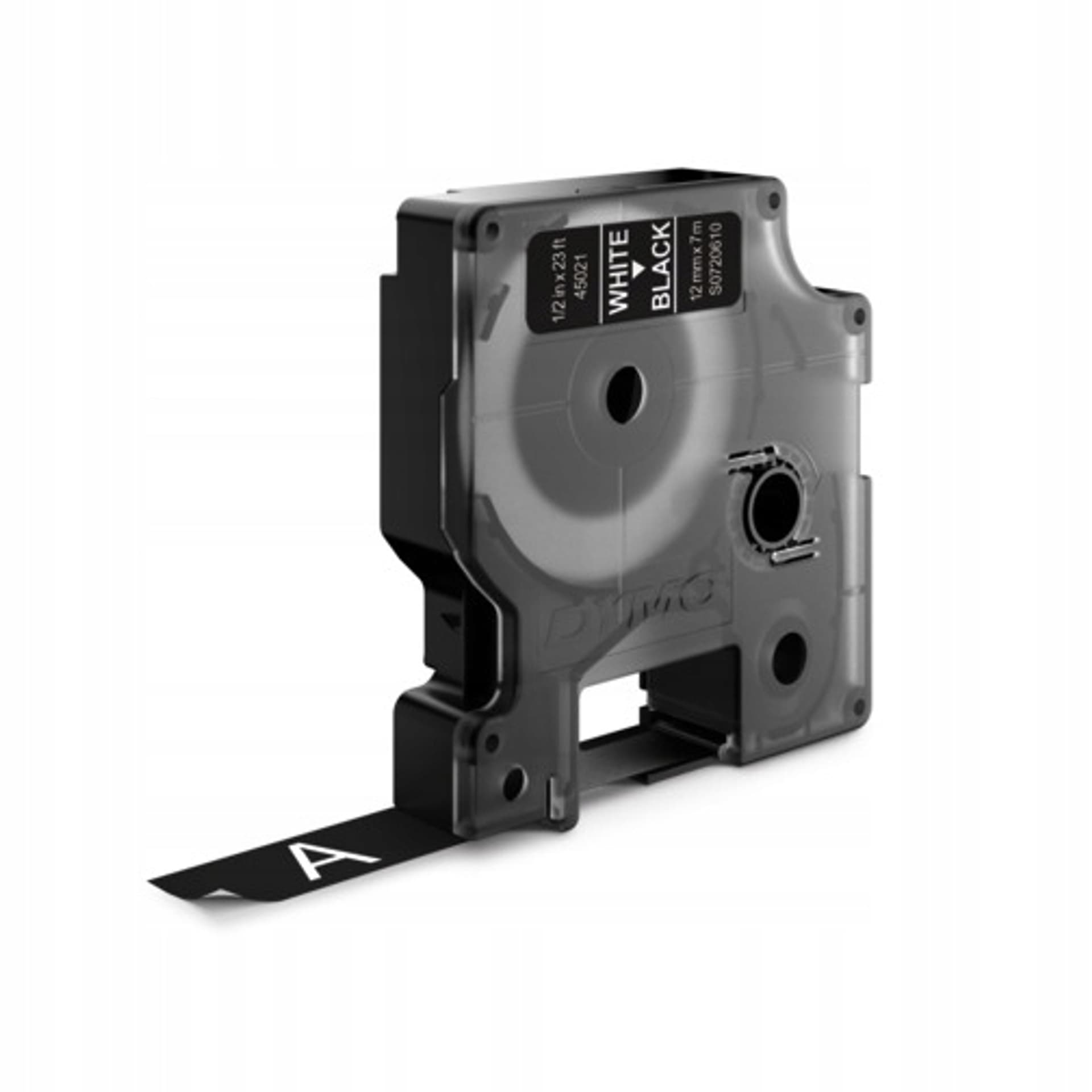 

Taśma biały nadruk na czarnym 12mm x 7m DYMO S0720610