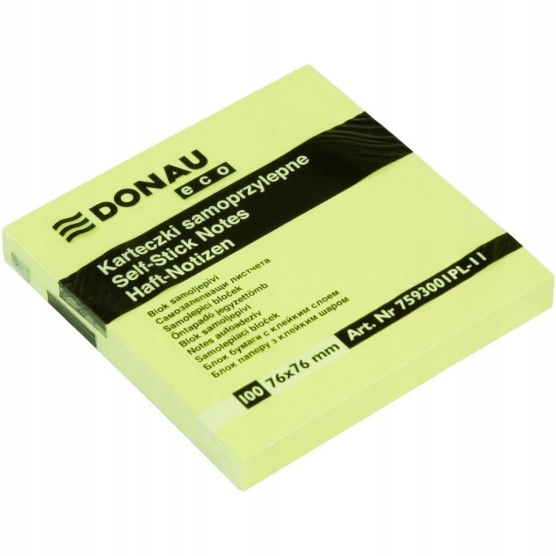 

Bloczek samoprzylepny DONAU ECO 76x76mm (7593001PL-11)