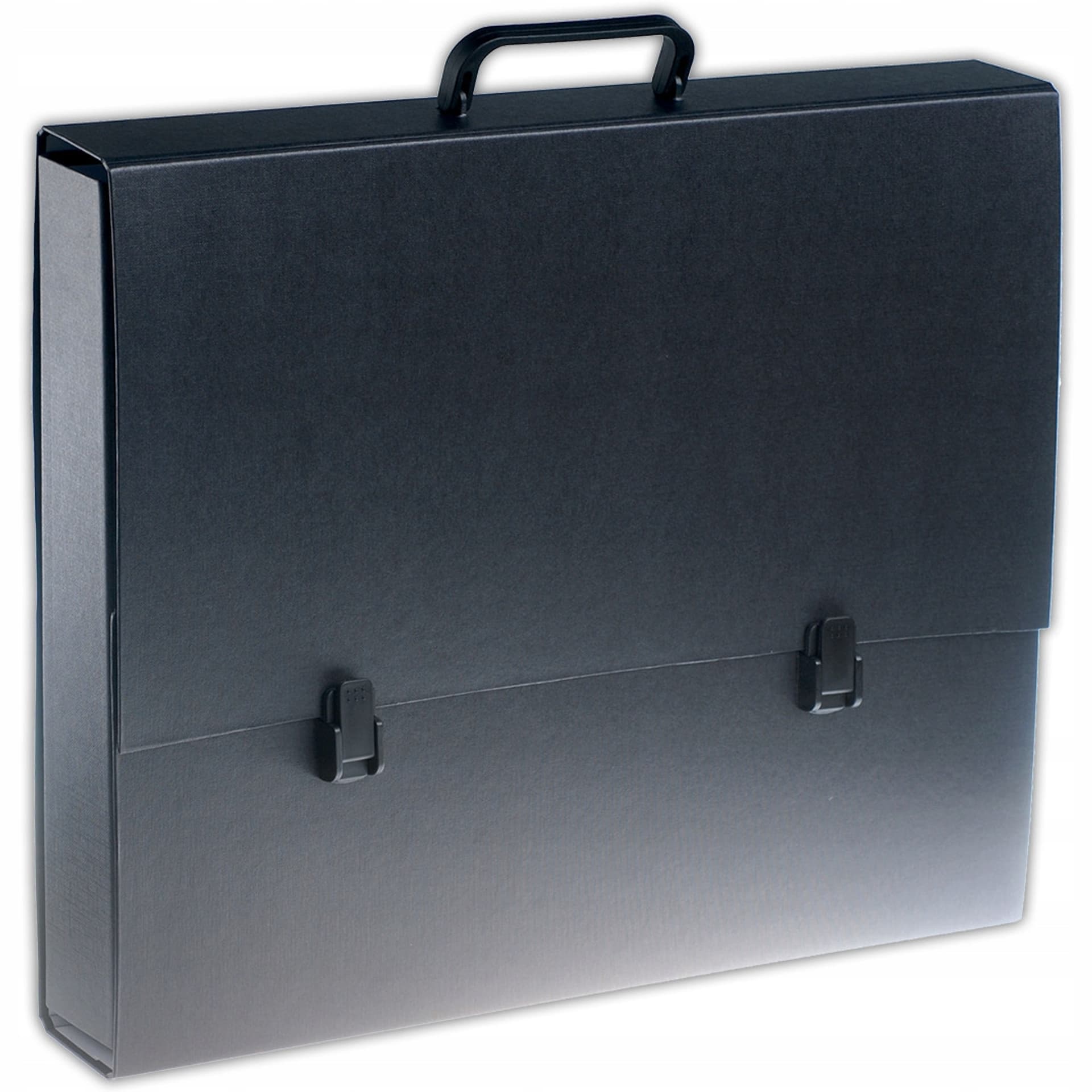 

Teczka szkolna z rączką A3 5.5cm czarna TT5409 TADEO