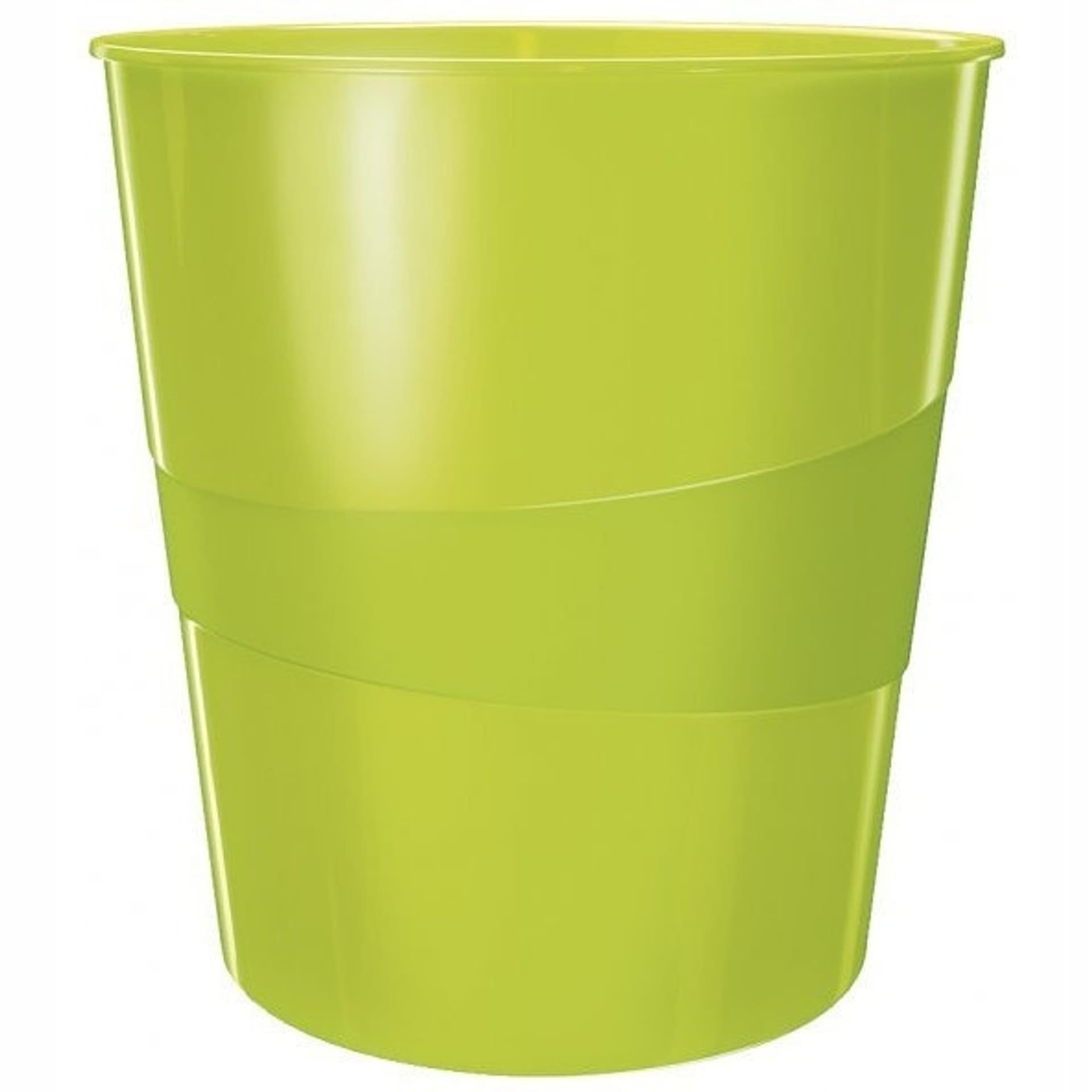 

Kosz na śmieci 15L LEITZ WOW zielony metalik 52781054/52781064