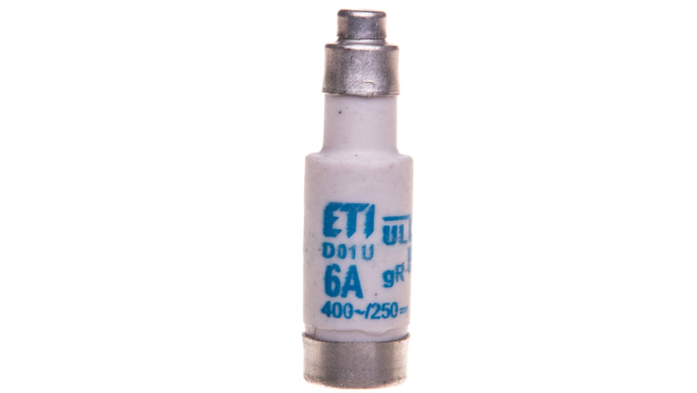 

Wkładka bezpiecznikowa D01 6A gR 400V D01UQ6A E14 004311003