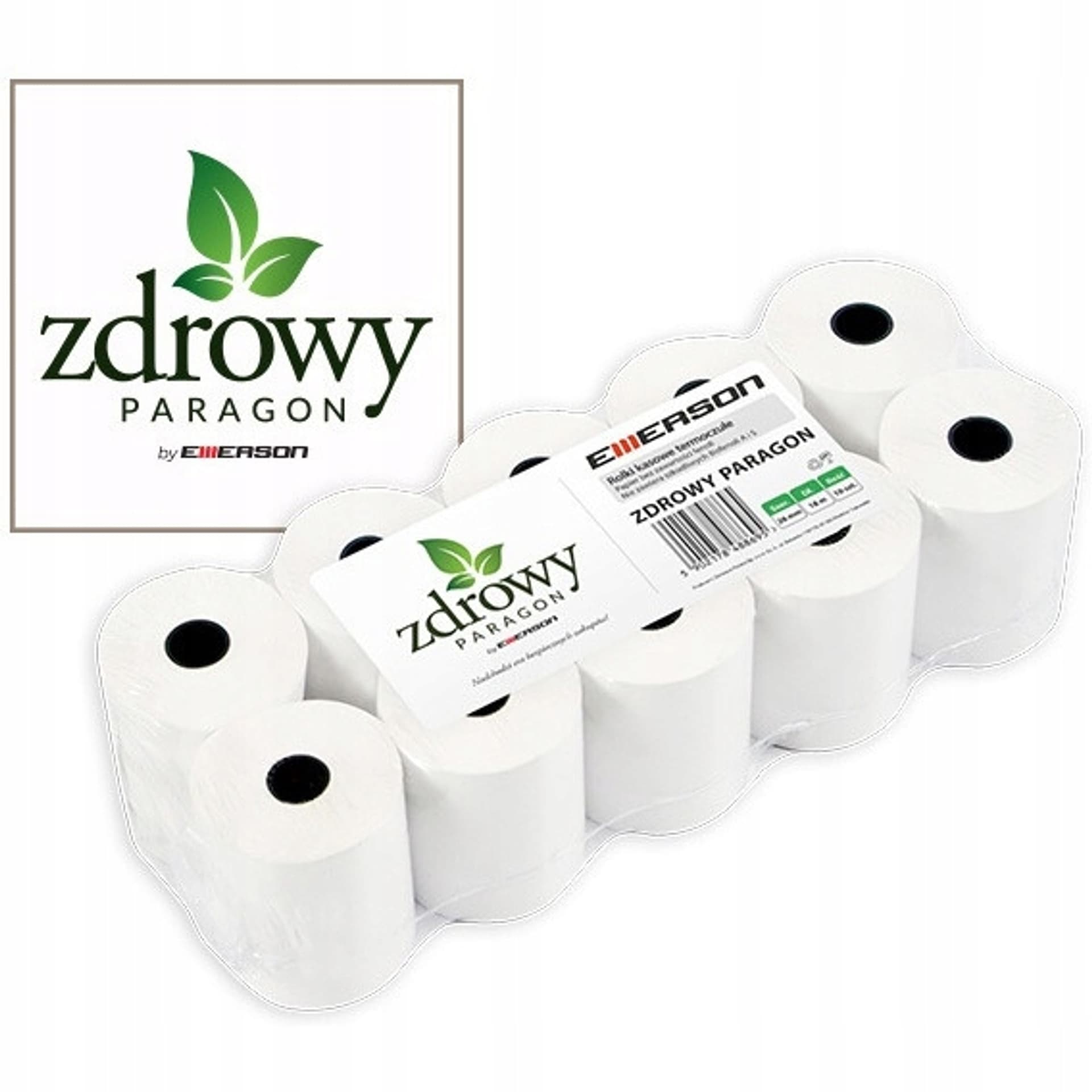 

Rolki termiczne 57x30m 10szt EMERSON rt05730wkff zdrowy paragon
