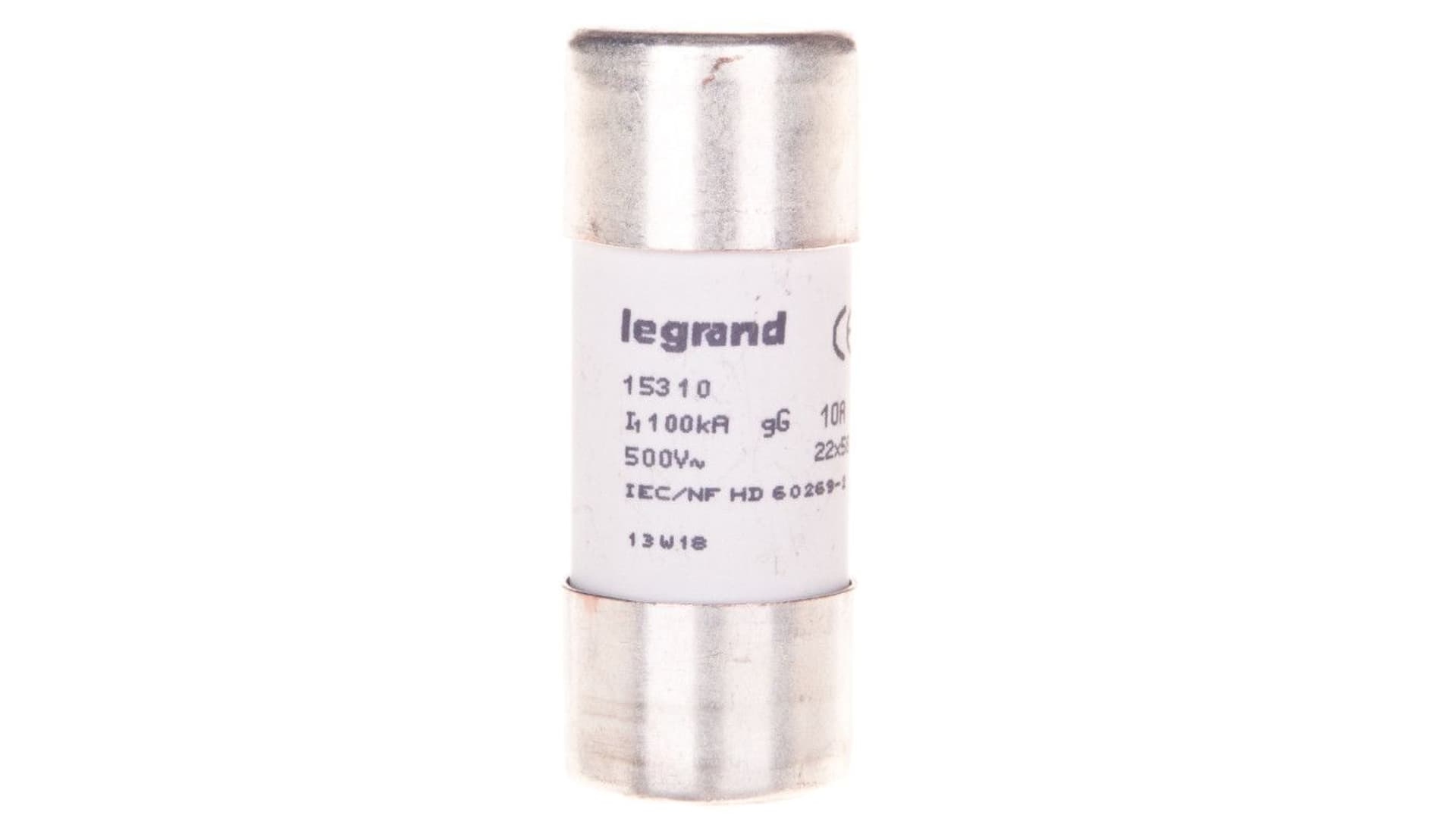 

Wkładka bezpiecznikowa cylindryczna 22x58mm 10A gL 500V HPC 015310