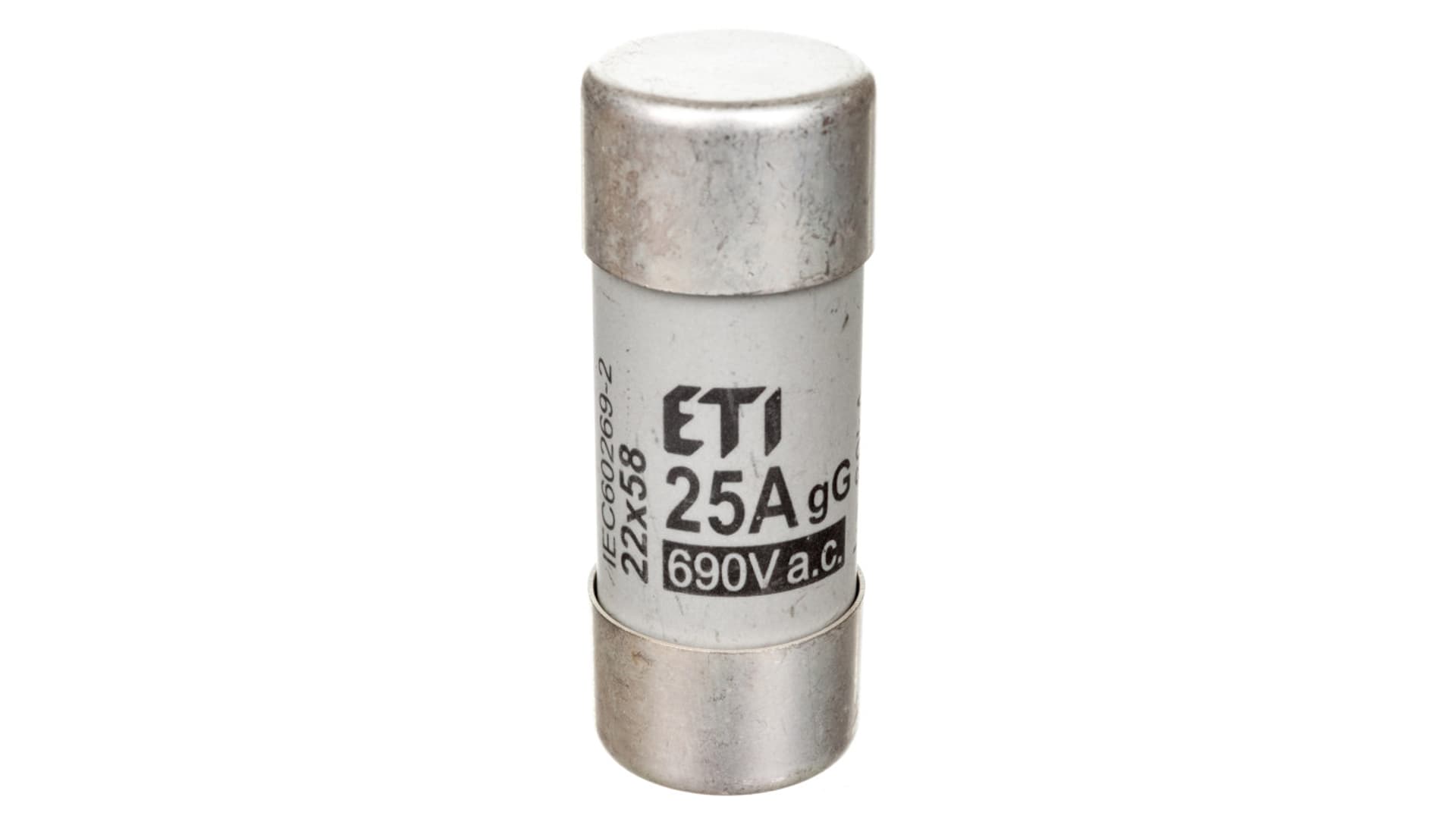 

Wkładka bezpiecznikowa cylindryczna 22x58mm 25A gG 690V CH22 002640013