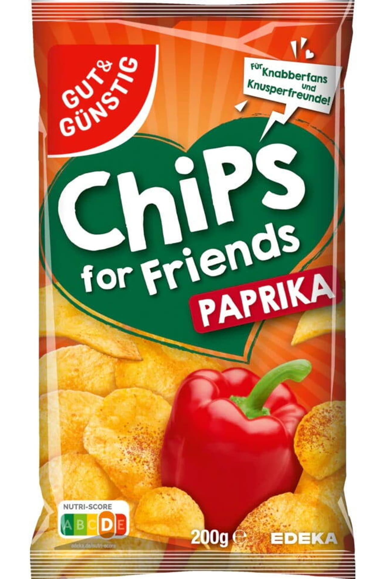 

G&G Chipsy Paprykowe 200 g