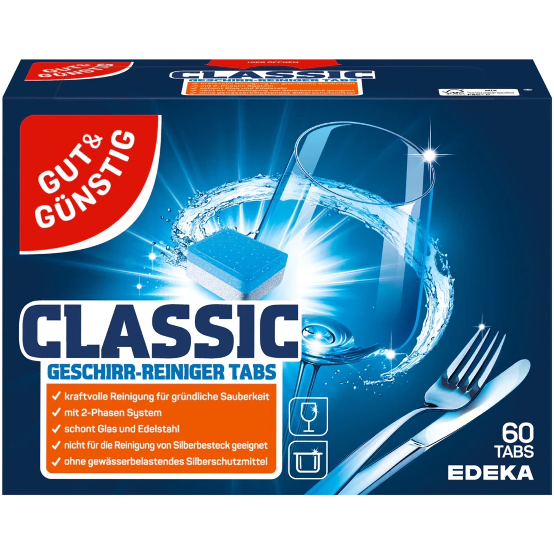 

G&G Classic Tabletki do Zmywarki 60 szt.