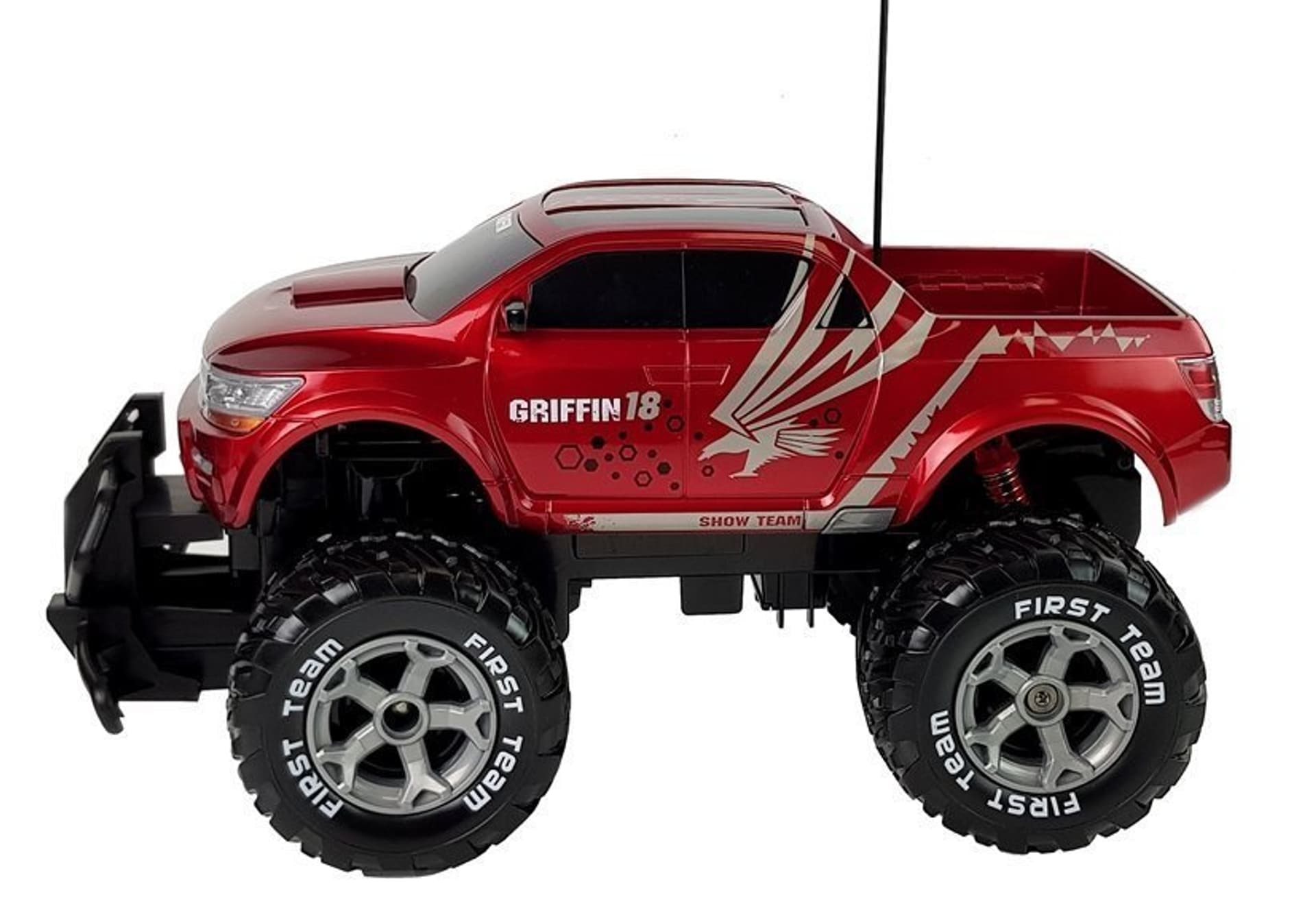 

Ogromny Jeep Rampage R/C Czerwony MONSTER TRUCK