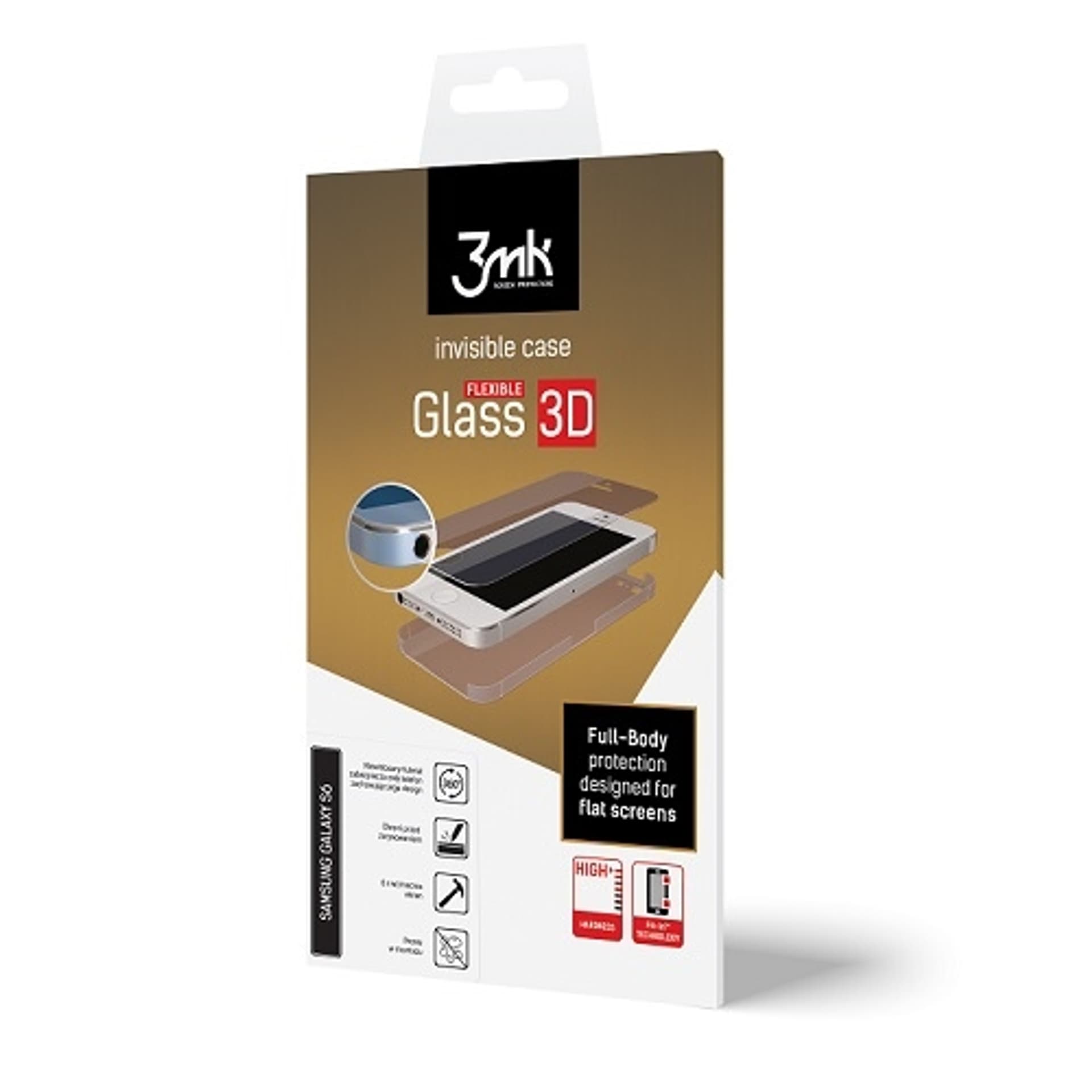 

3MK FlexibleGlass 3D iPhone Xr Szkło Hybrydowe+Folia
