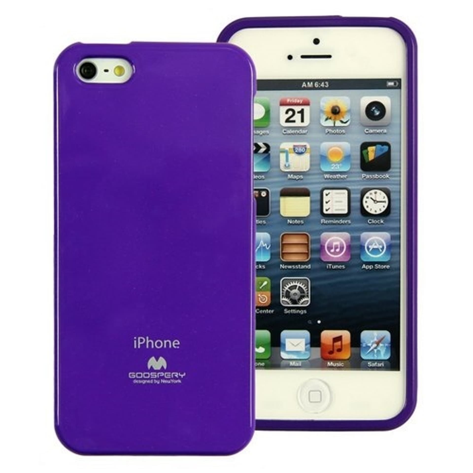 

Mercury Jelly Case Huawei P9. purpurowy /purple