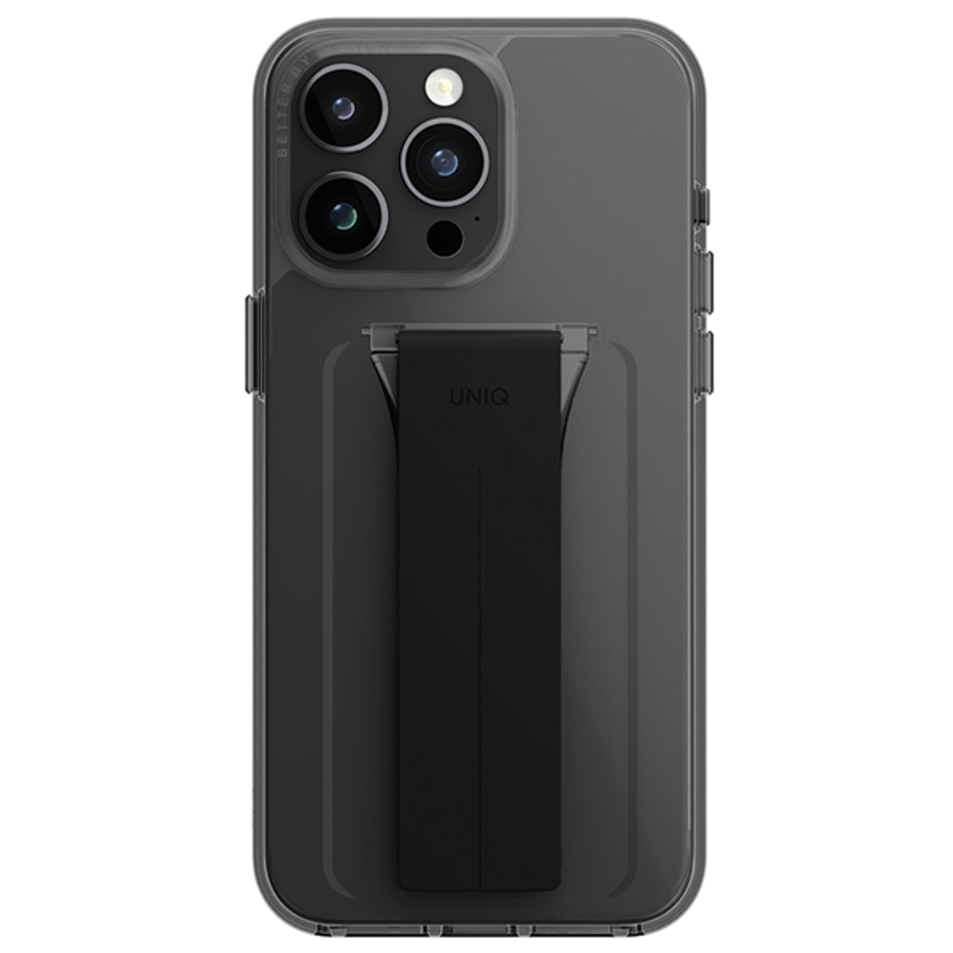 

UNIQ etui Heldro Mount with Stand iPhone 15 Pro 6.1" dymny/vapour smoke