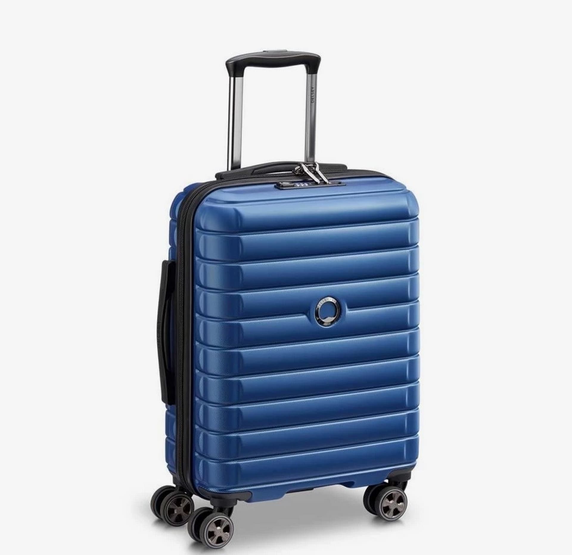 

Delsey Walizka SHADOW 5.0 55cm SLIM 4 DOUBLE WHEELS CABIN TROLLEY CASE NIEBIESKI