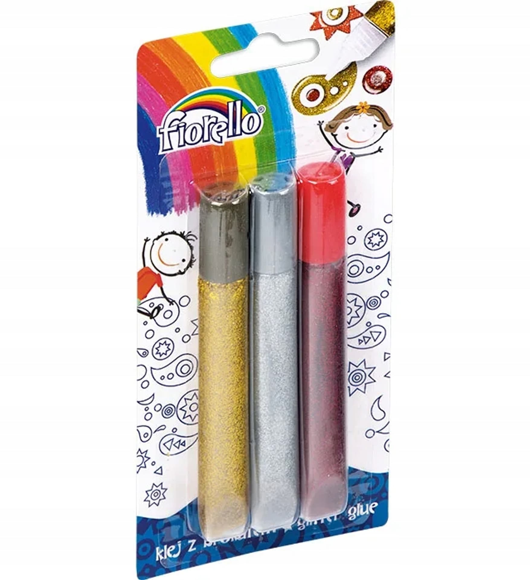 

Klej brokatowy FIORELLO GR-BK13 3 kolory x13ml 170-2233