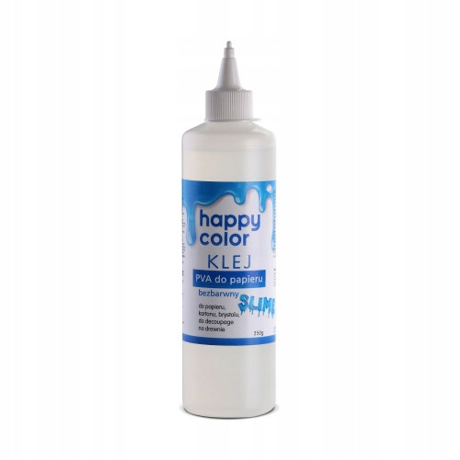 

Klej do papieru PVA butelka 250gram HA 3430 0250 HAPPY COLOR