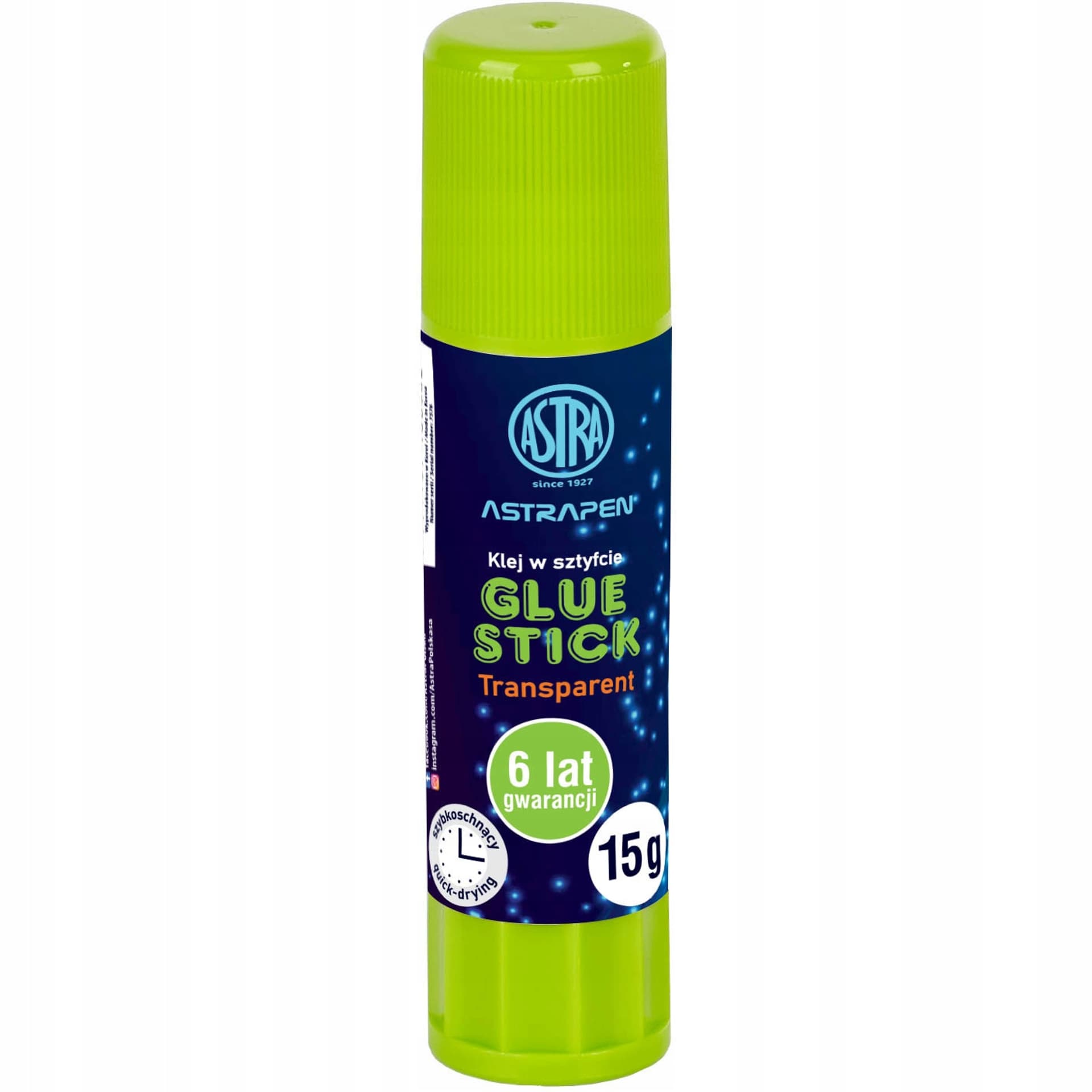 

Klej w sztyfcie Astra Pen transparentny 15g. 401120005