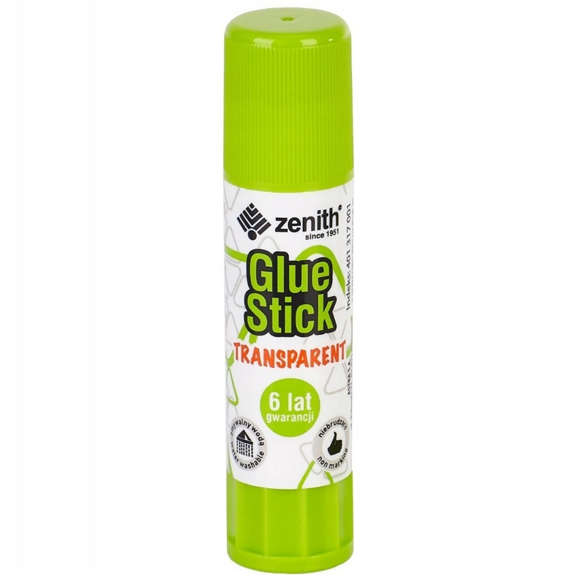

Klej w sztyfcie transparentny 8g 401317001 ZENITH