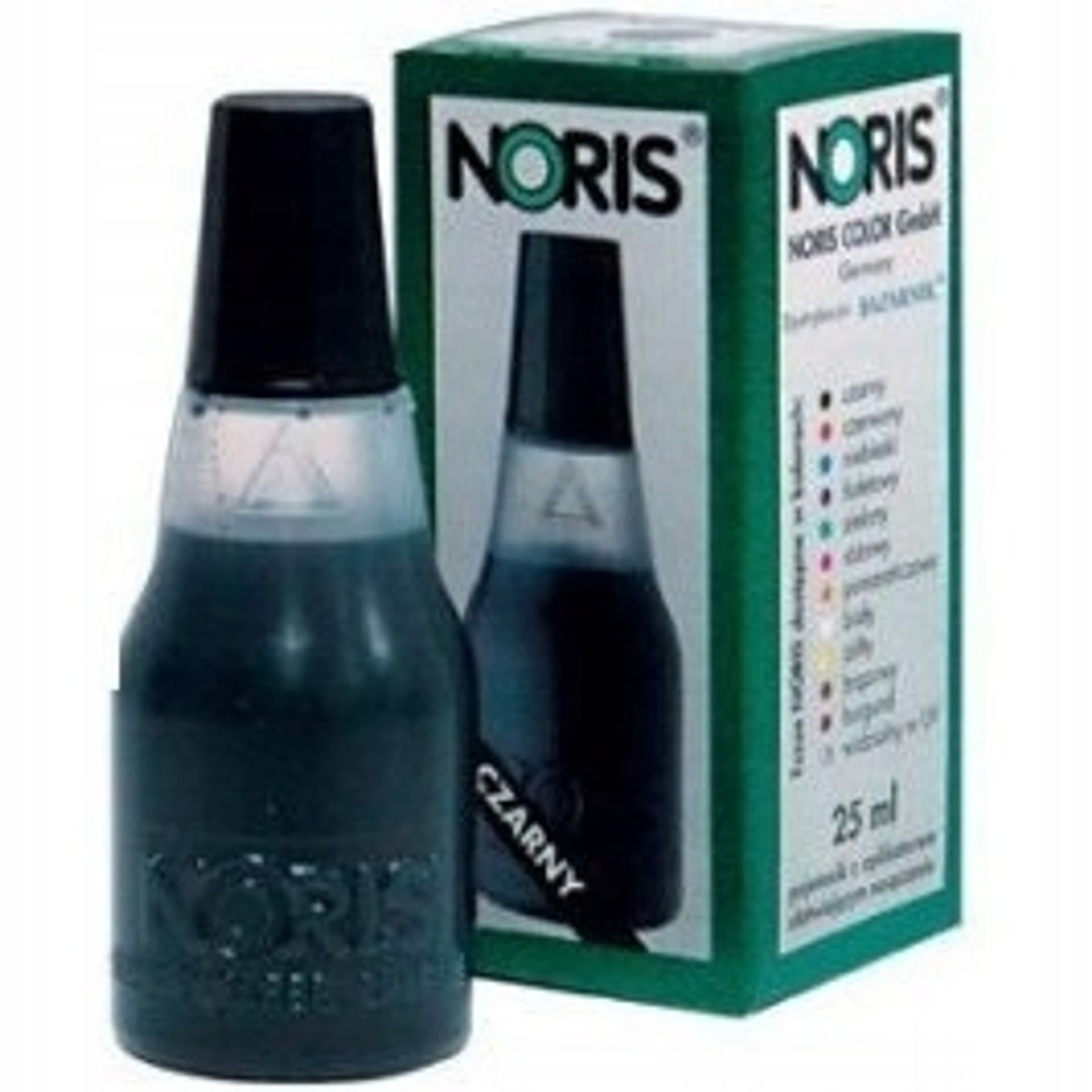 

Tusz NORIS 110S 25ml czarny wodny do znakowania papieru NO110SCA/10