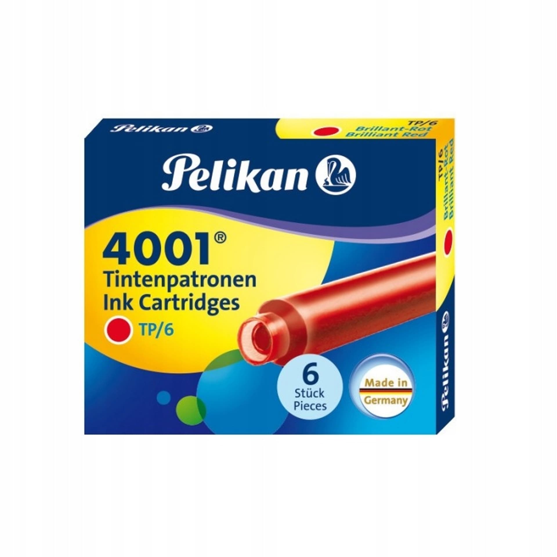 

Naboje krótkie czerwone TP/6 PELIKAN 301192