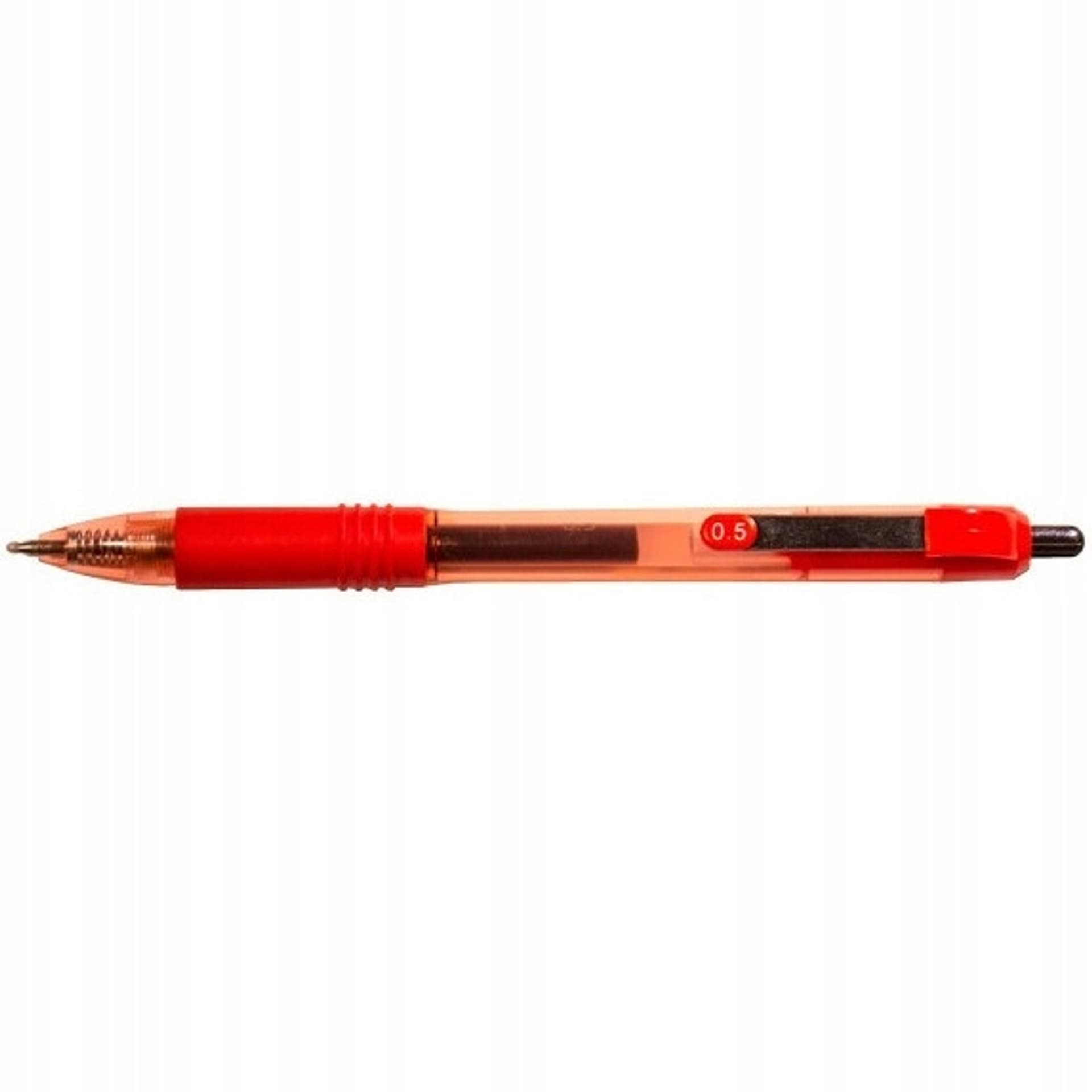 

Pióro żelowe automatyczne 806 czerwone 166002 D.RECT