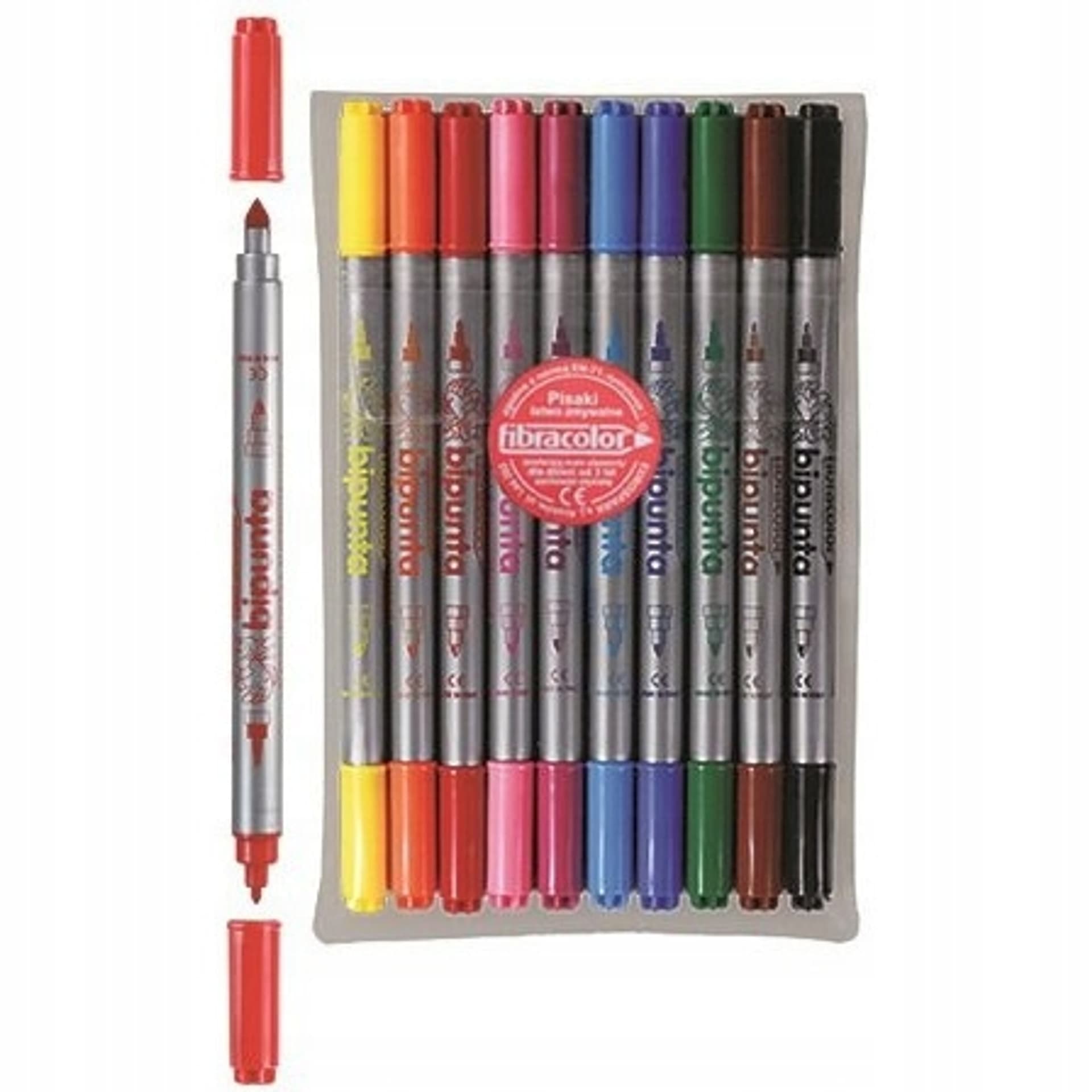 

Flamastry DOUBLE POINT 10szt. FIBRACOLOR 584SW EURSPARK