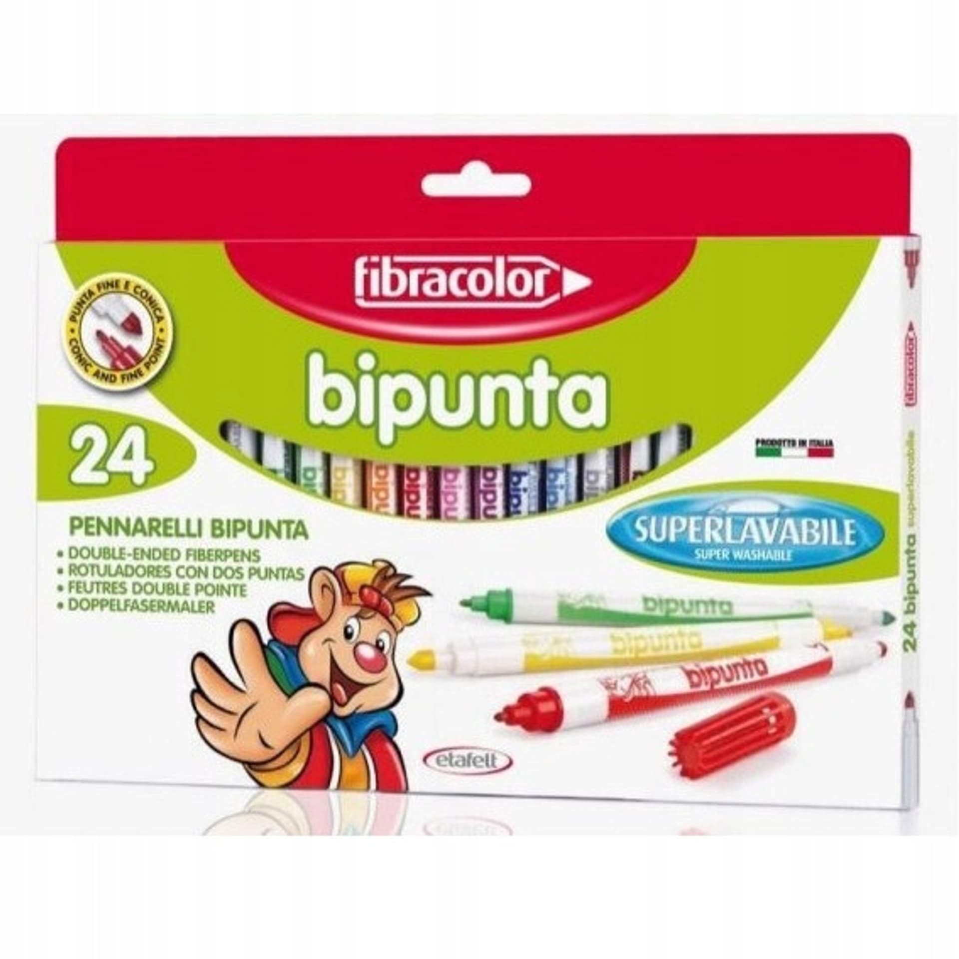 

Flamast.DOUBLE POINT 24kolory FIBRACOLOR