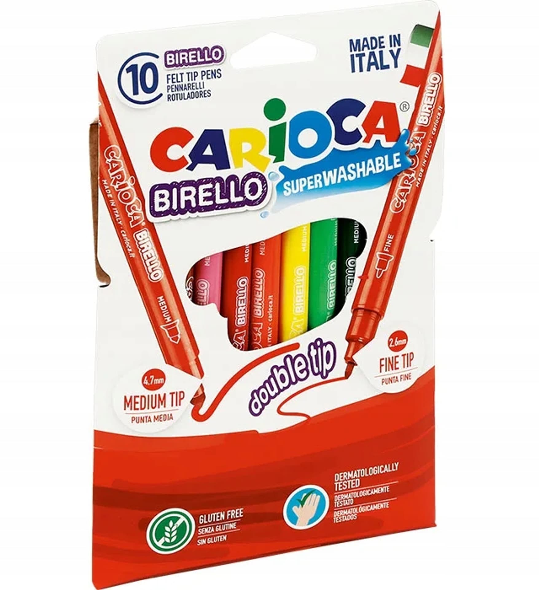 

Flamastry BIRELLO 10k-dwus. CARIOCA 160-1462