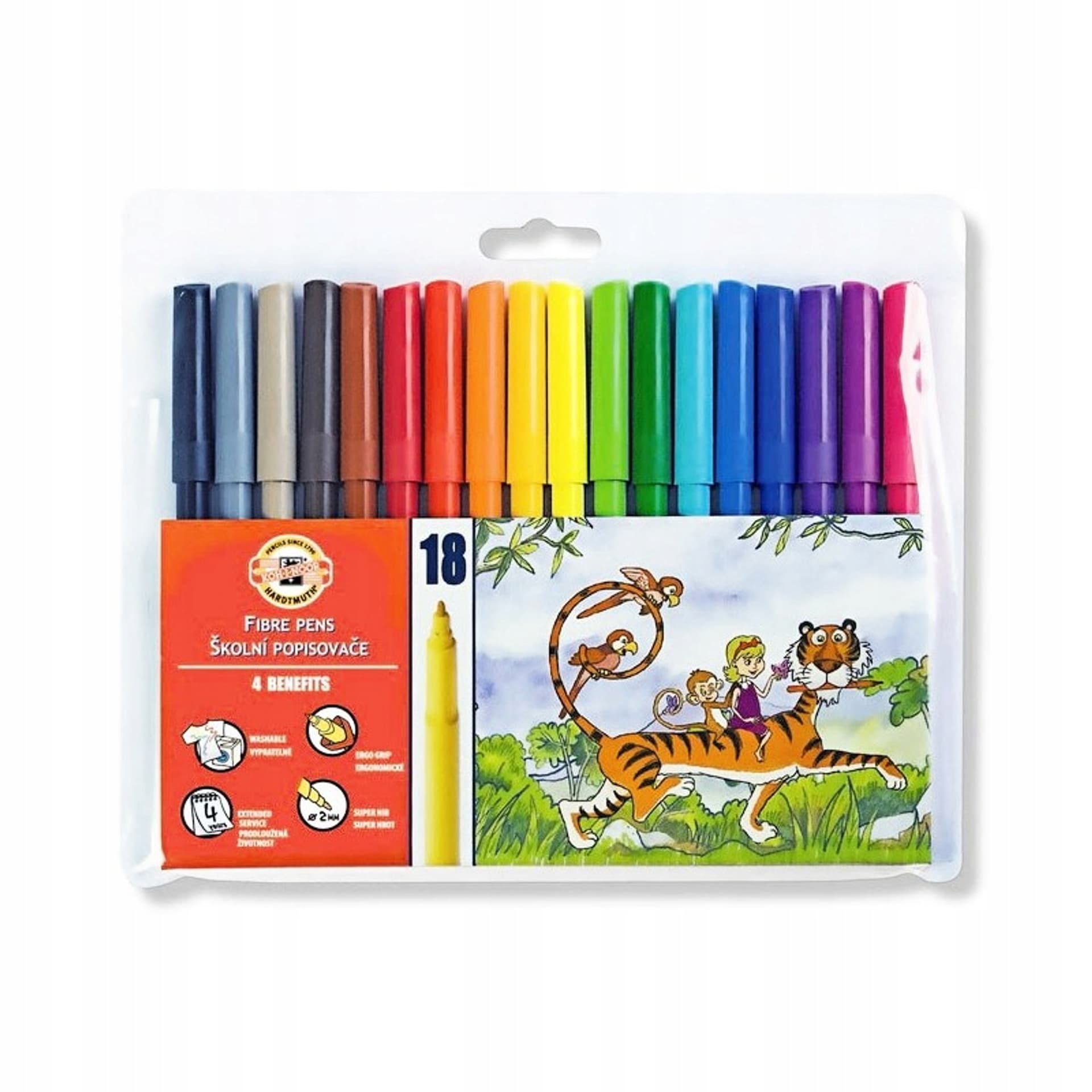 

Flamastry 18 kol. 771002/AH04 KOH-I-NOOR