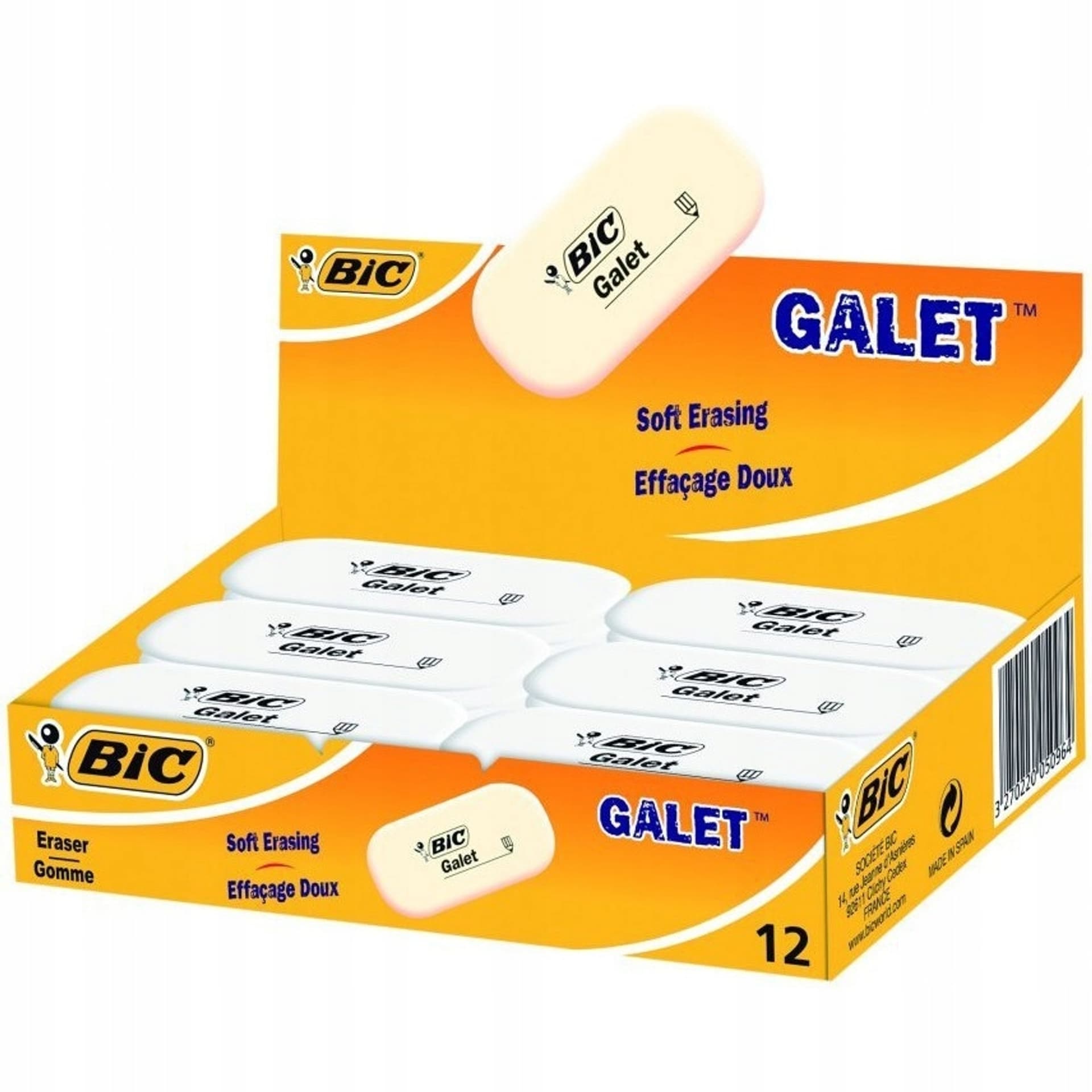 

Gumka do ścierania GALET 927866 BIC