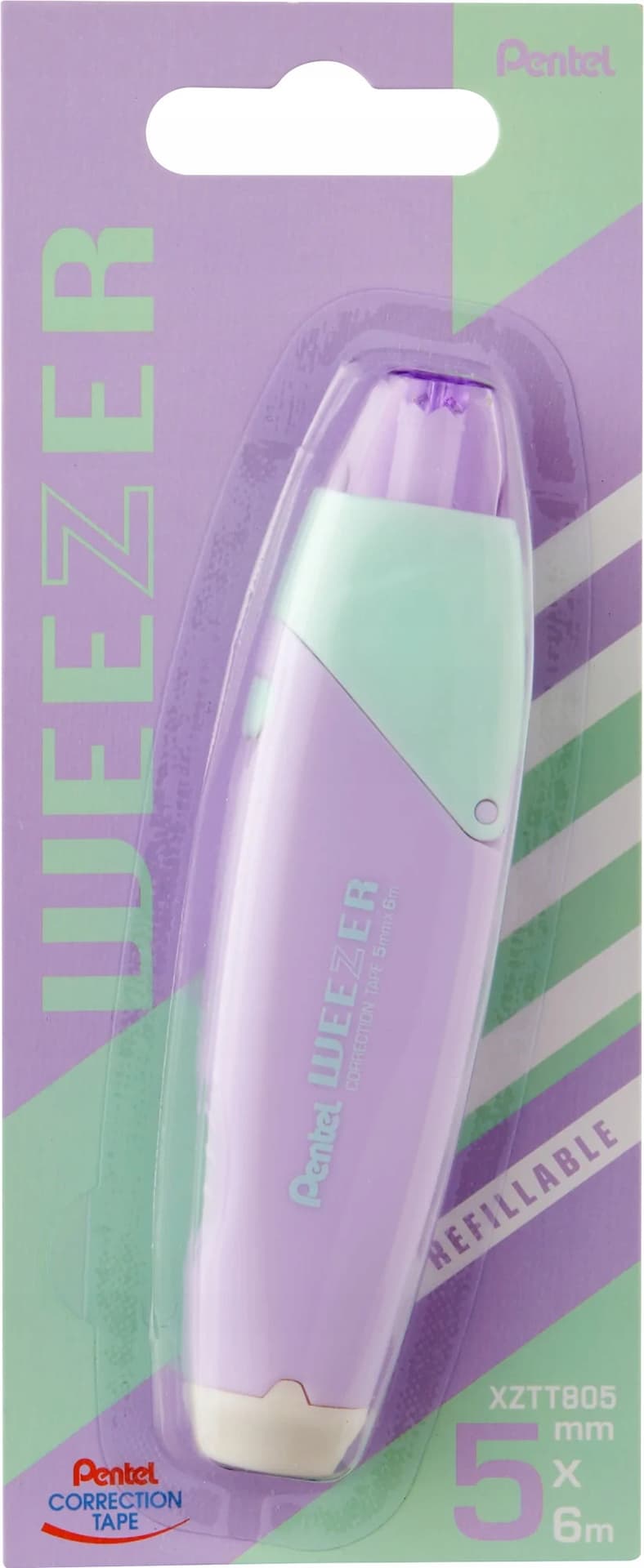 

Korektor w taśmie WEEZER fioletowy XZTT805V-W PENTEL