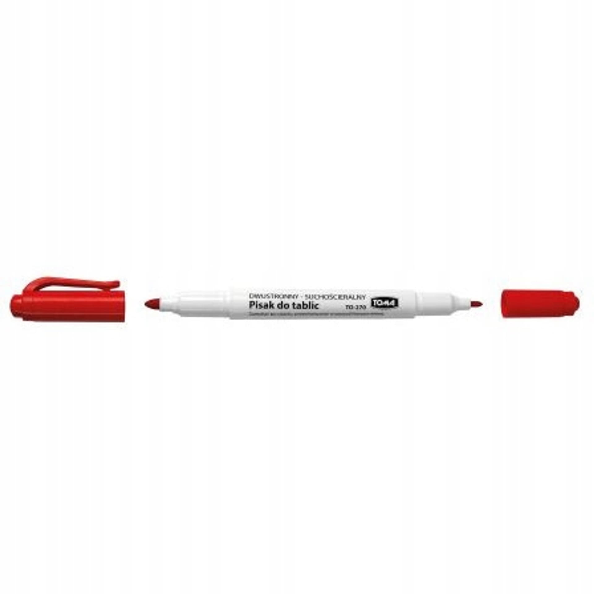 

Marker suchosci.dwustronny czerwony TO-270 TOMA