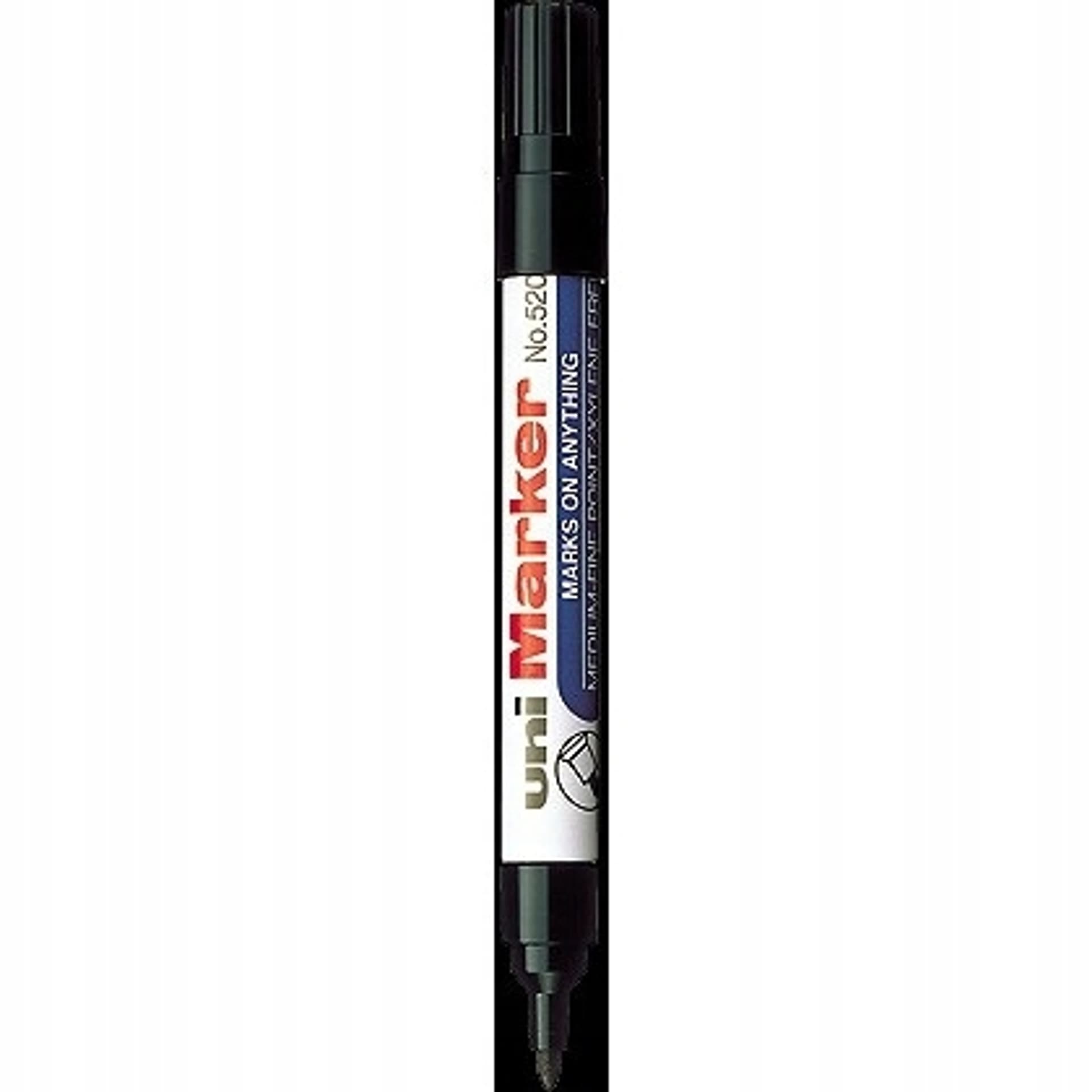 

Marker permanentny UNI NO-520 okrągły czarny