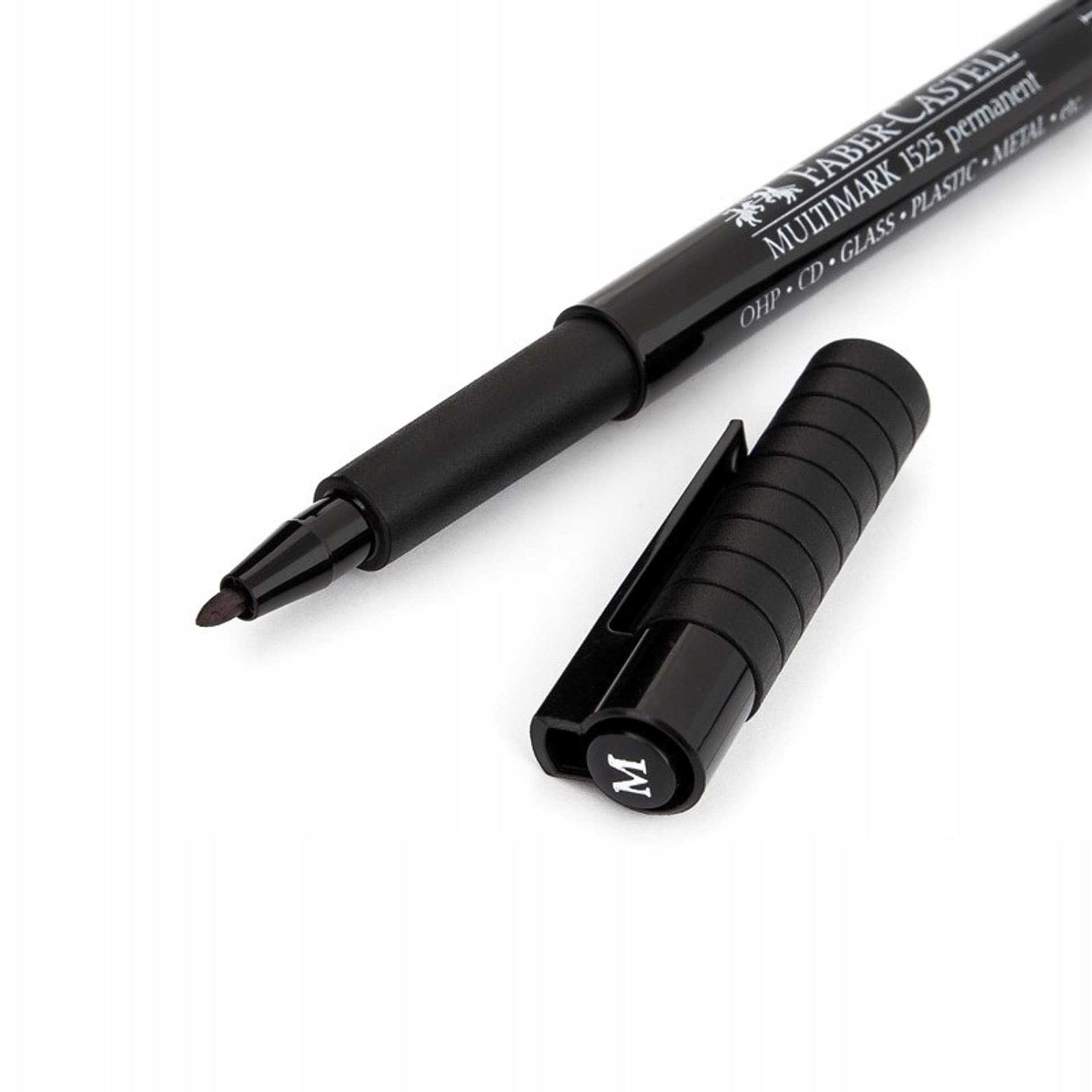 

Foliopis z gumką OHP MULTIMARK M 1.0mm czarny 152599 FABER-CASTELL